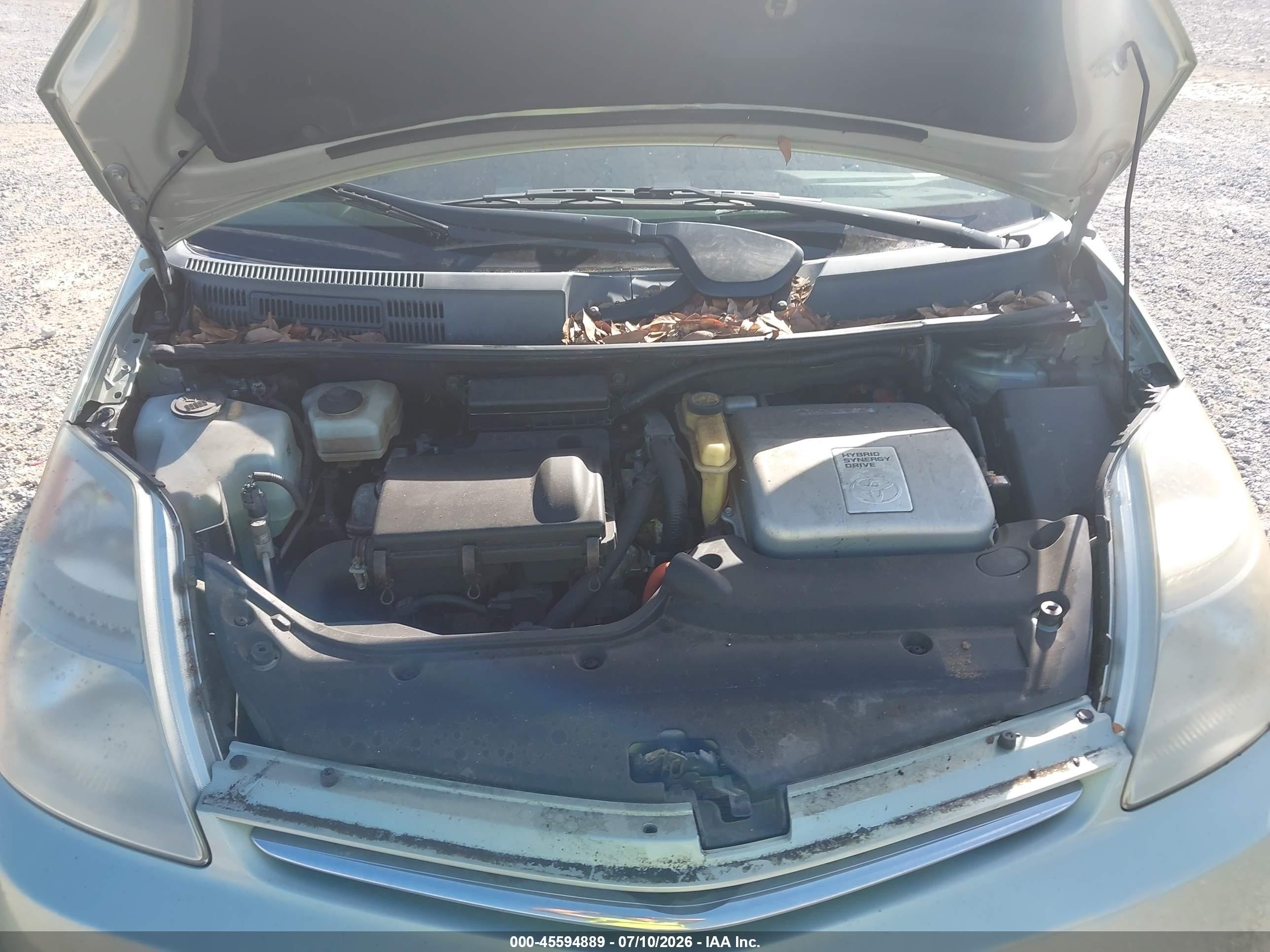 2006 Toyota Prius   Green vin: JTDKB20U263158588
