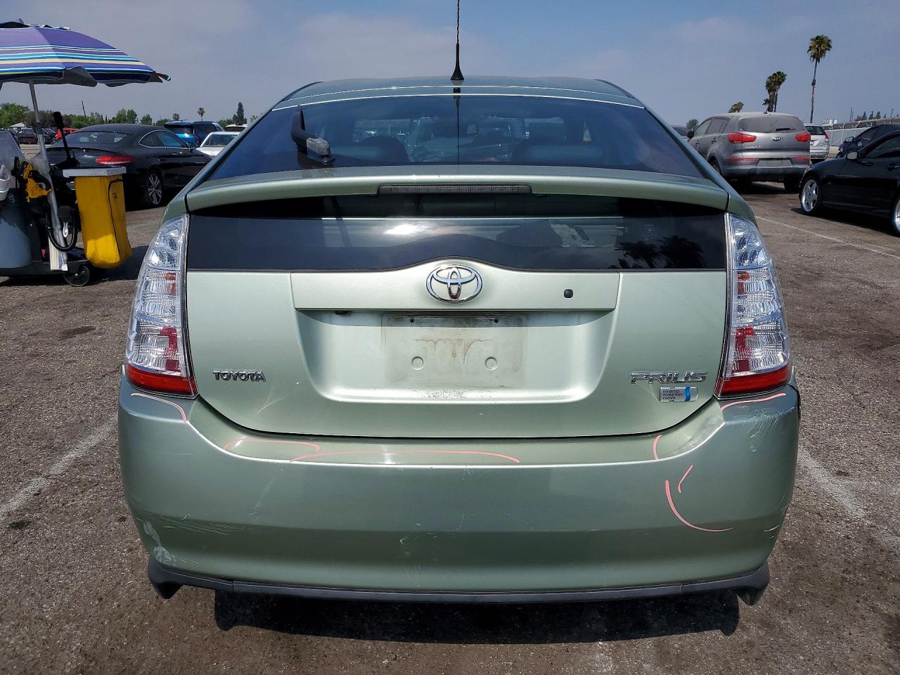 2006 Toyota Prius Base Green vin: JTDKB20U263160647