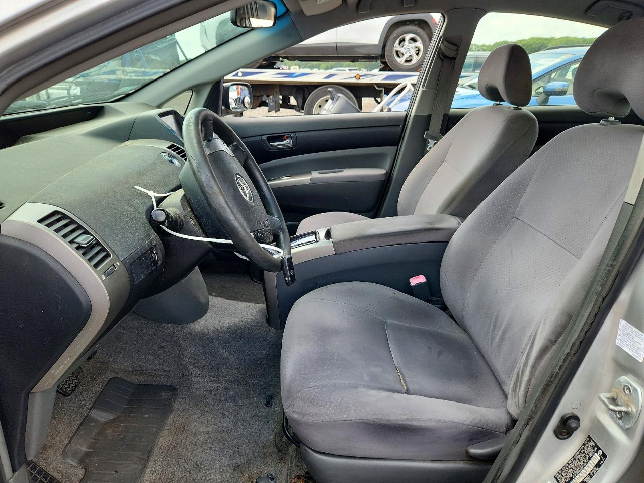 2006 Toyota Prius Base Silver vin: JTDKB20U263160714