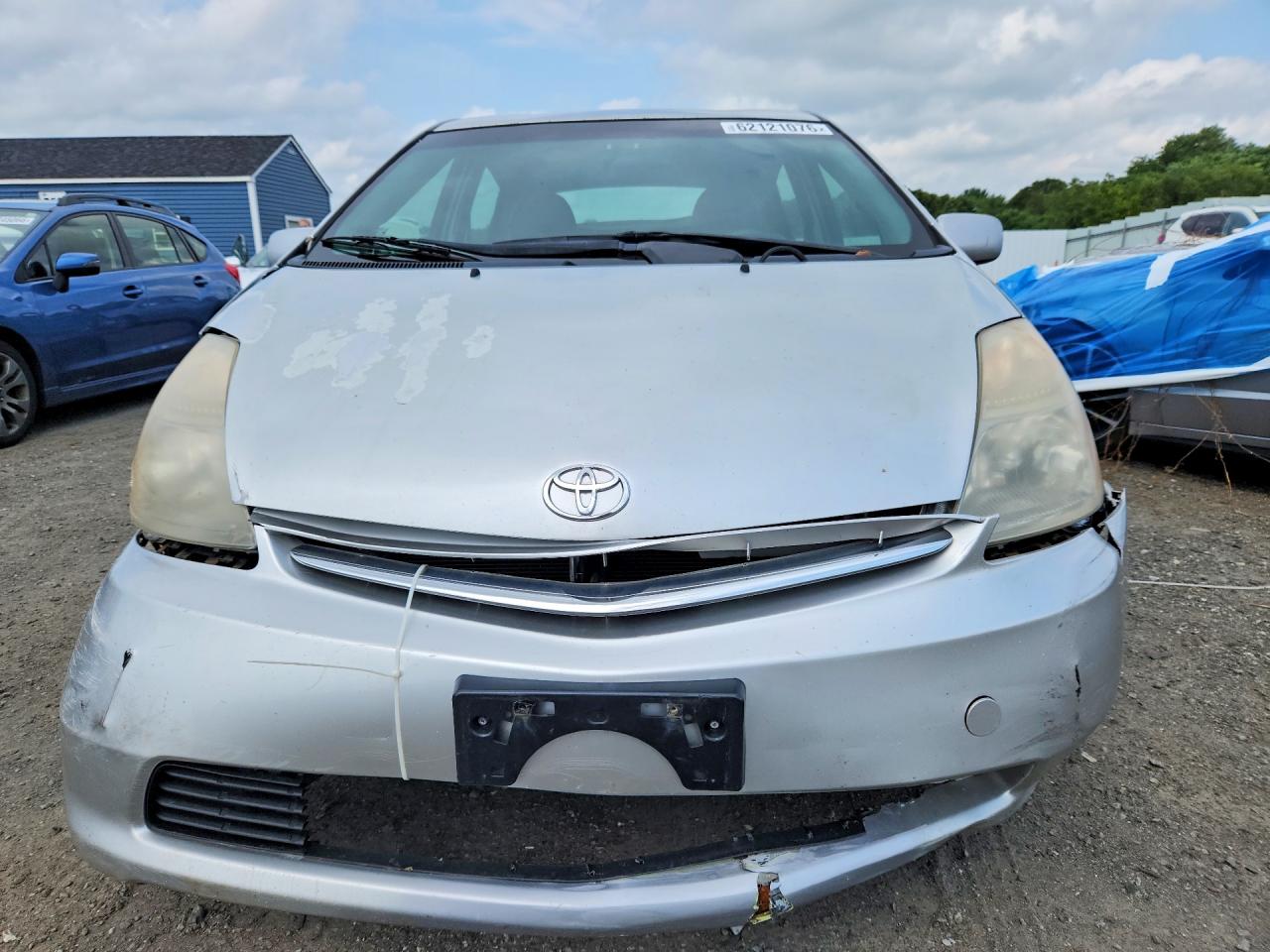 2006 Toyota Prius Base Silver vin: JTDKB20U263160714