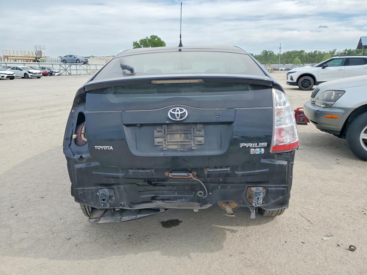 2006 Toyota Prius Base Black vin: JTDKB20U263173883