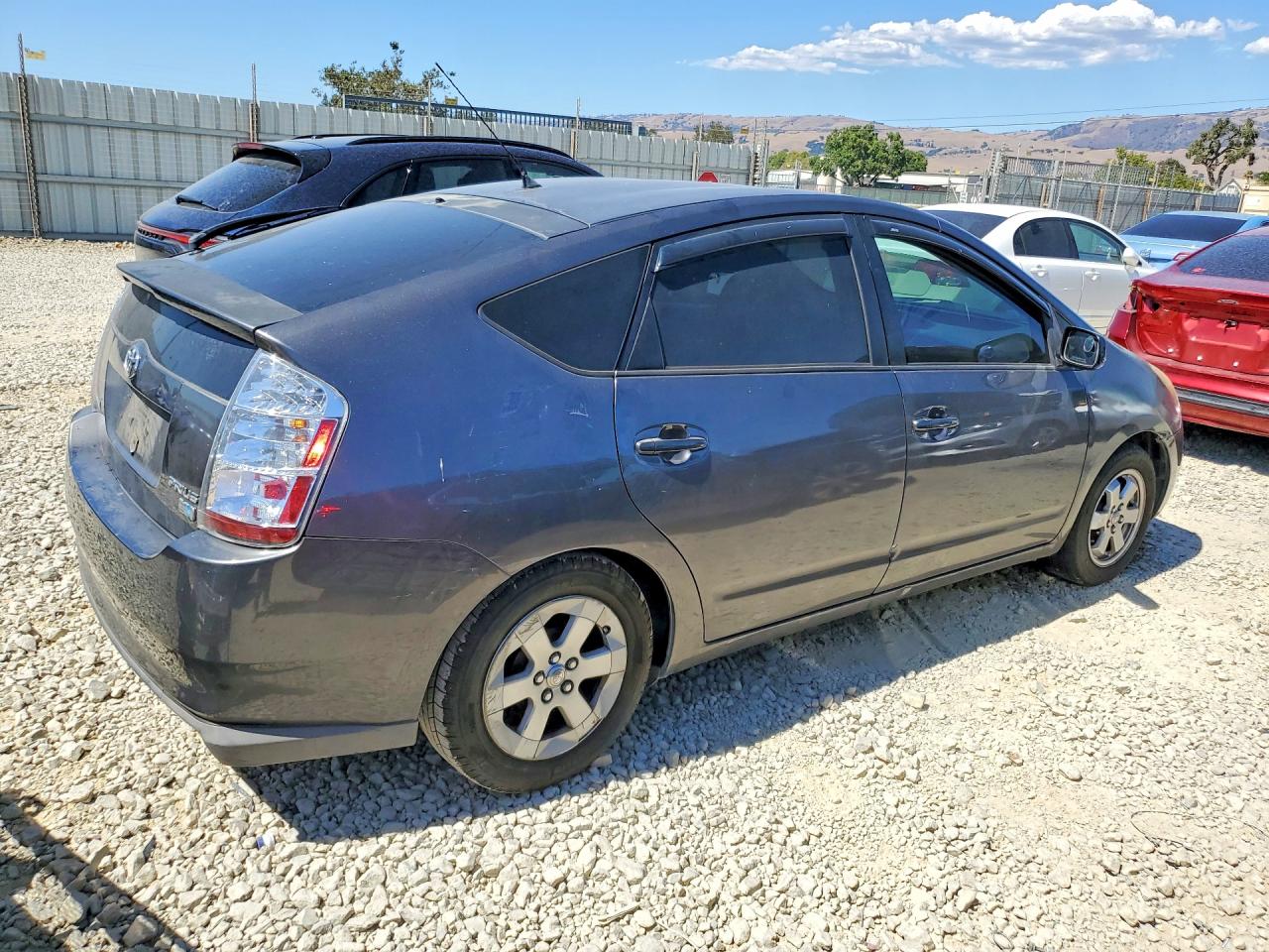 2006 Toyota Prius Base Gray vin: JTDKB20U263179537