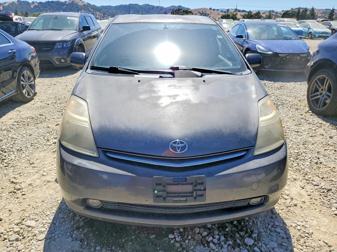 2006 Toyota Prius Base Gray vin: JTDKB20U263179537