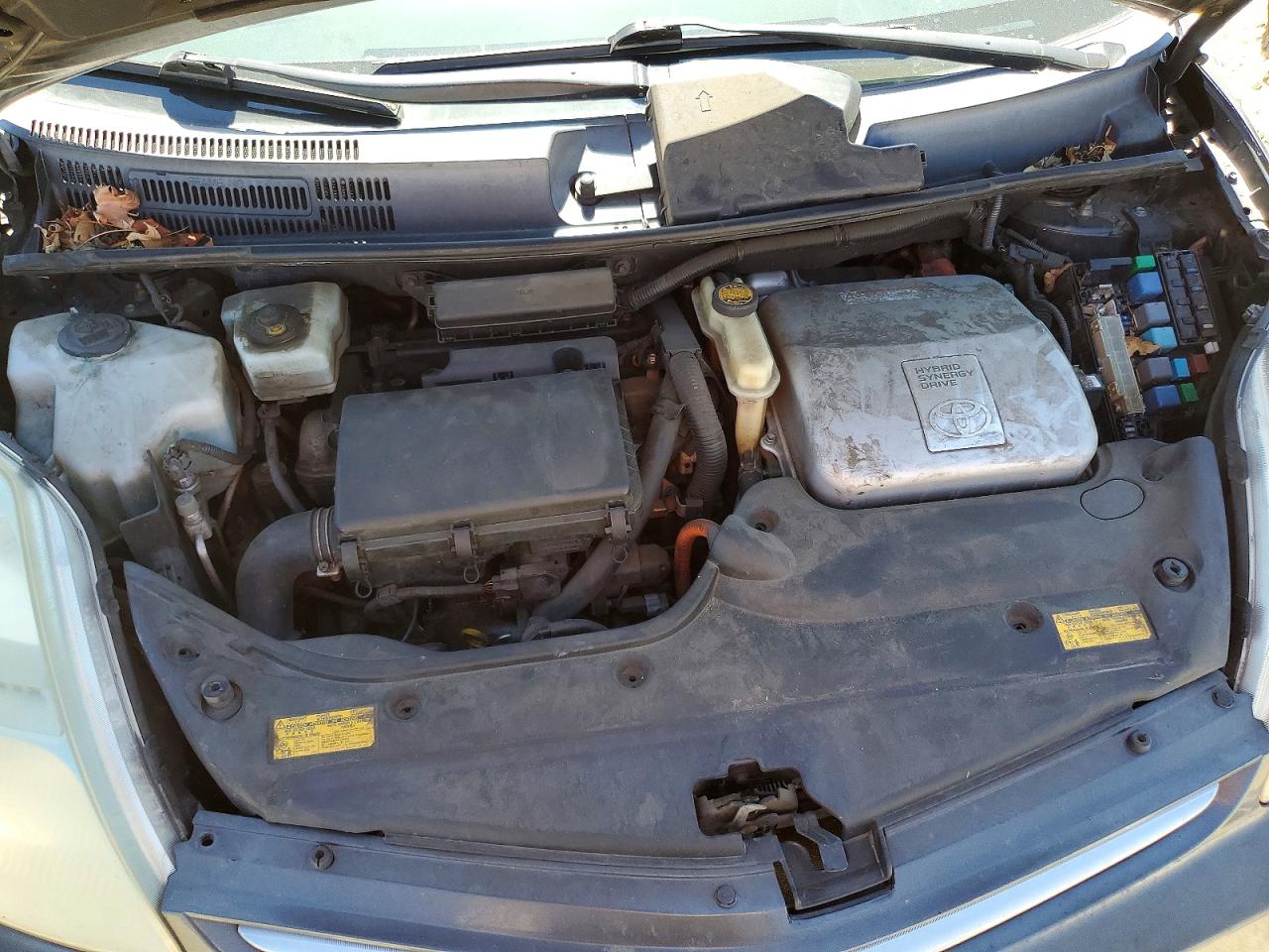2006 Toyota Prius Base Gray vin: JTDKB20U263179537