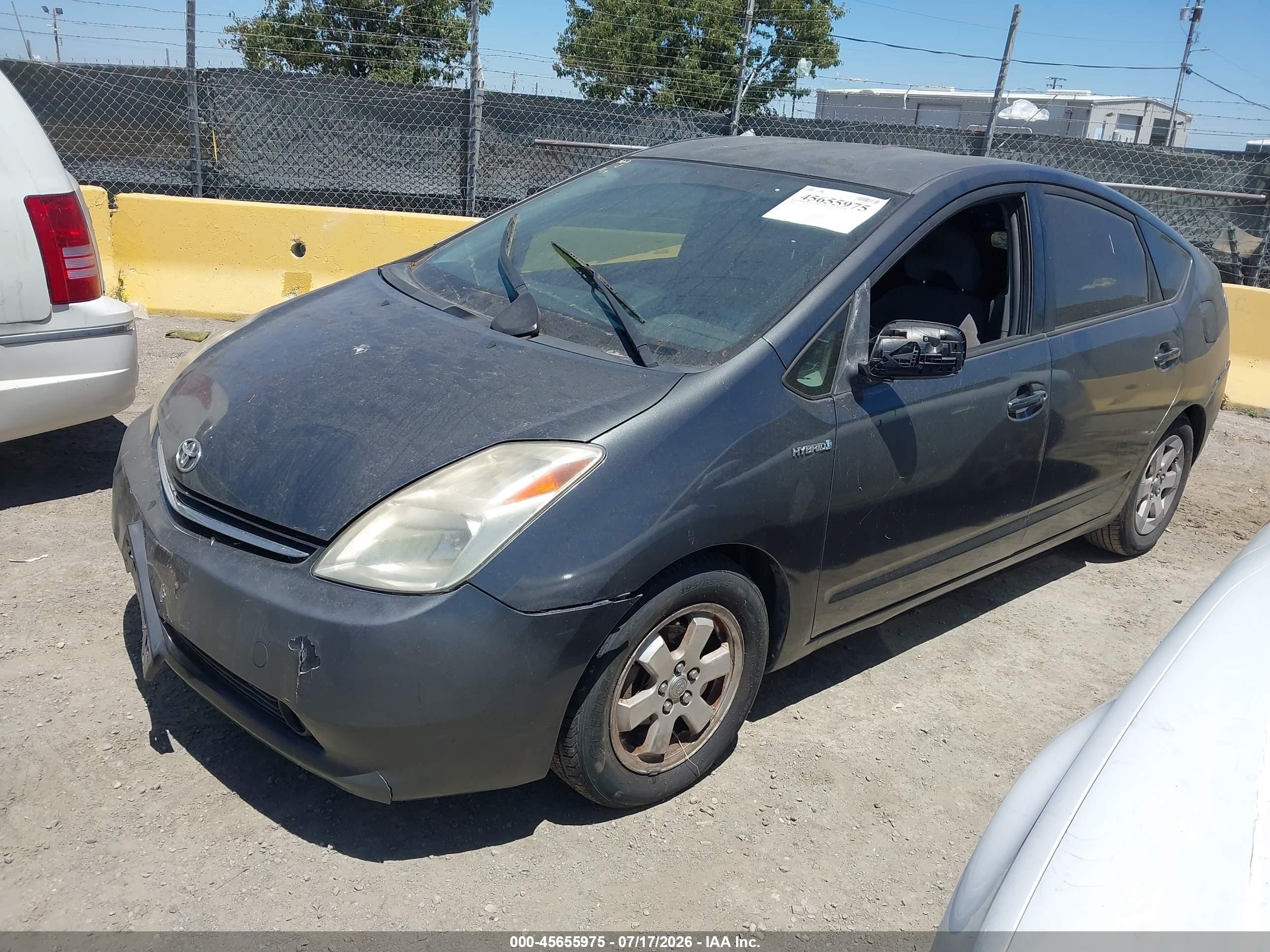 2006 Toyota Prius   Gray vin: JTDKB20U263181790