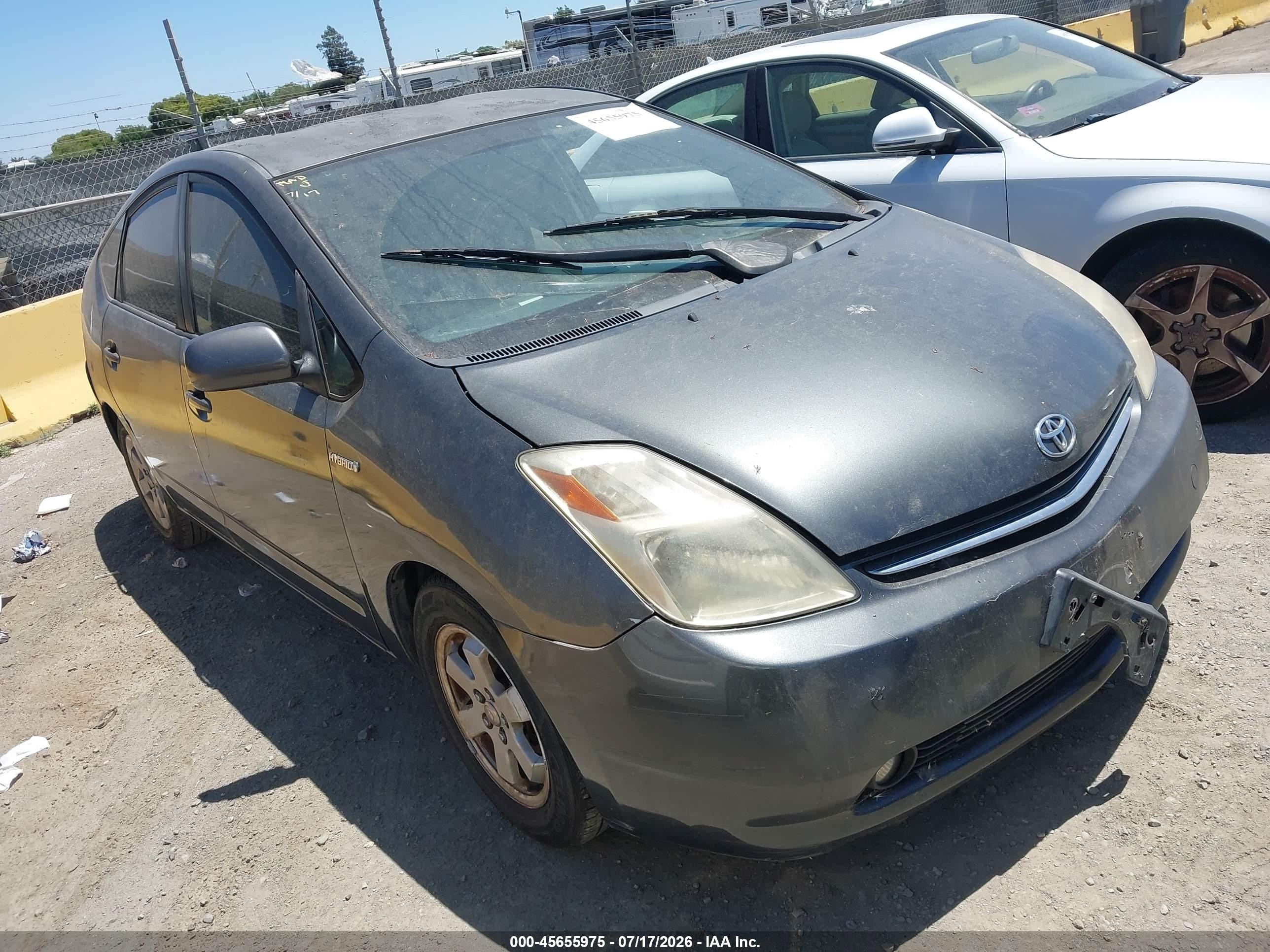 2006 Toyota Prius   Gray vin: JTDKB20U263181790