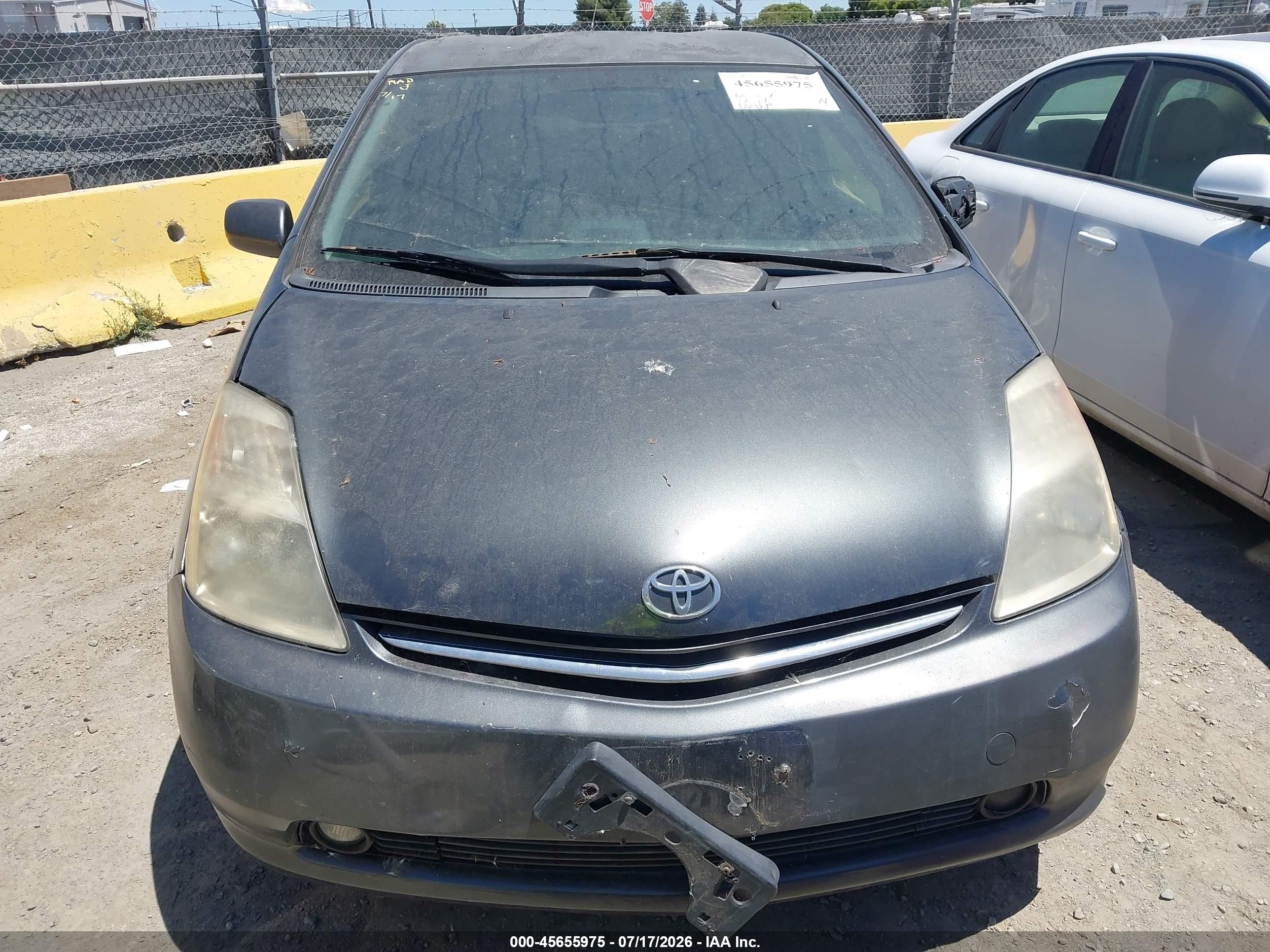 2006 Toyota Prius   Gray vin: JTDKB20U263181790