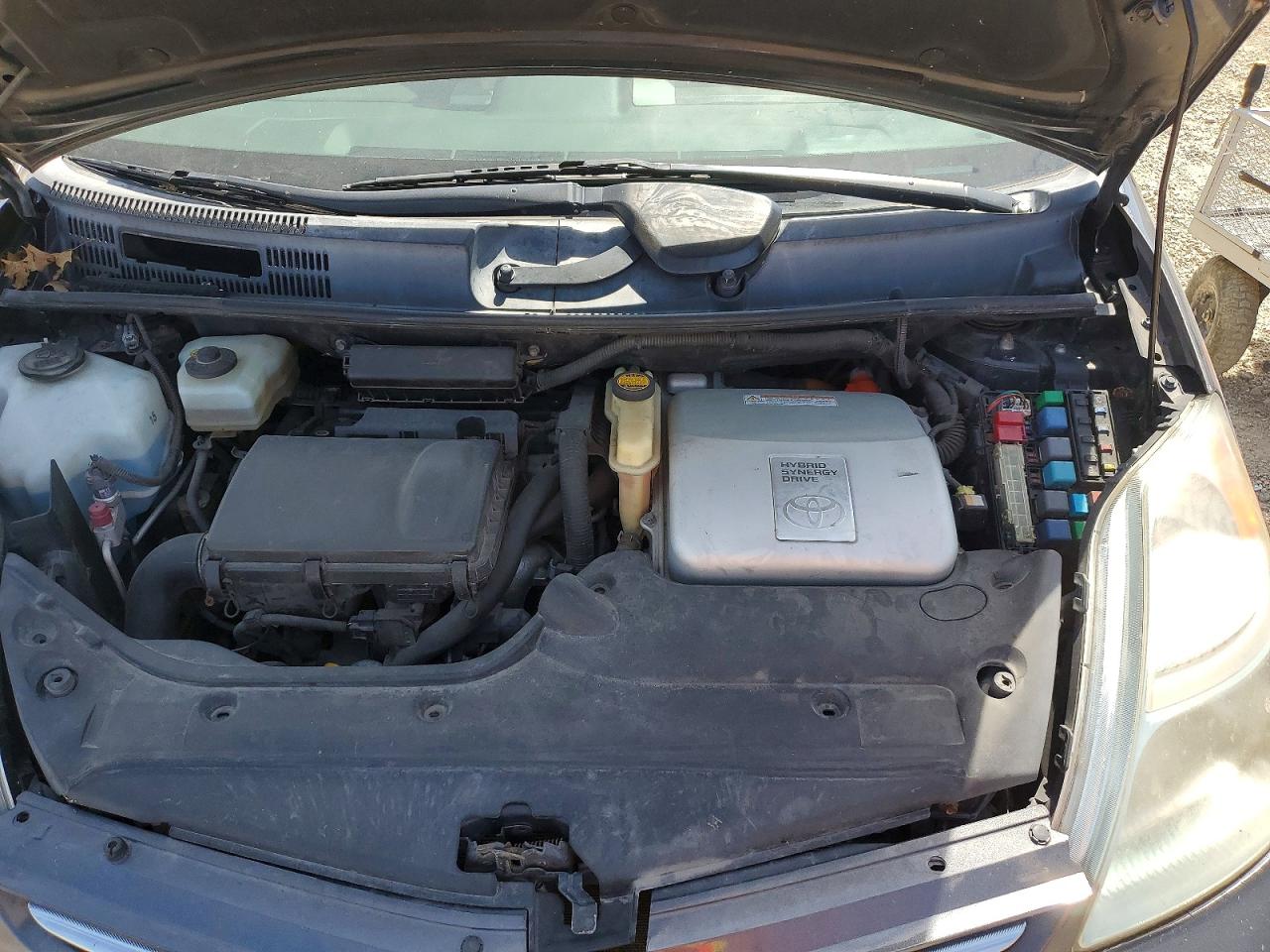 2006 Toyota Prius Base Silver vin: JTDKB20U263189579