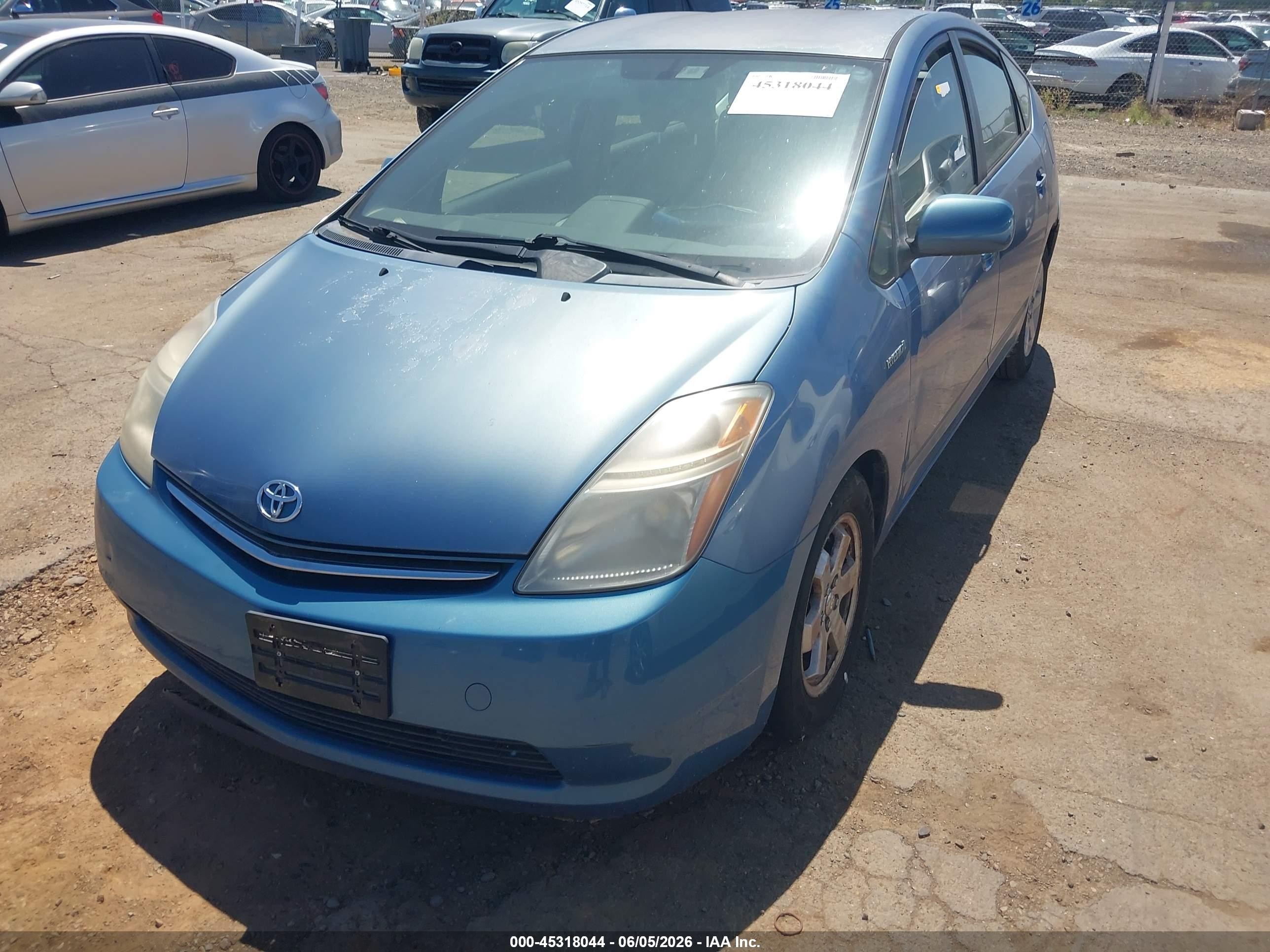 2006 Toyota Prius   Blue vin: JTDKB20U267070634