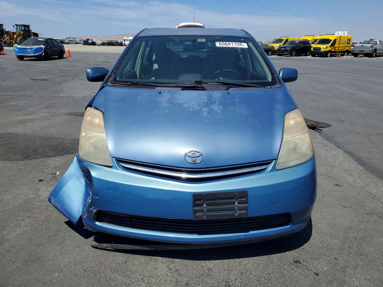 2006 Toyota Prius Base Blue vin: JTDKB20U267070634