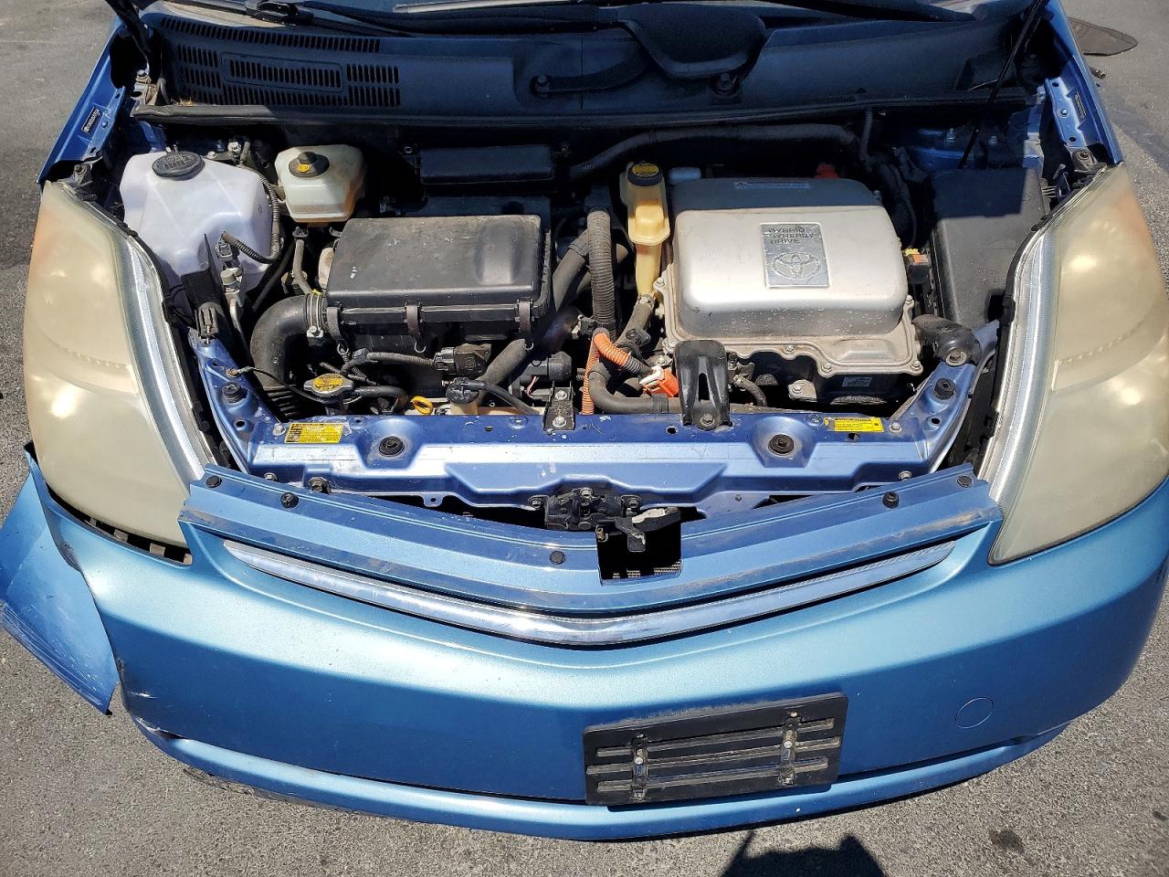 2006 Toyota Prius Base Blue vin: JTDKB20U267070634