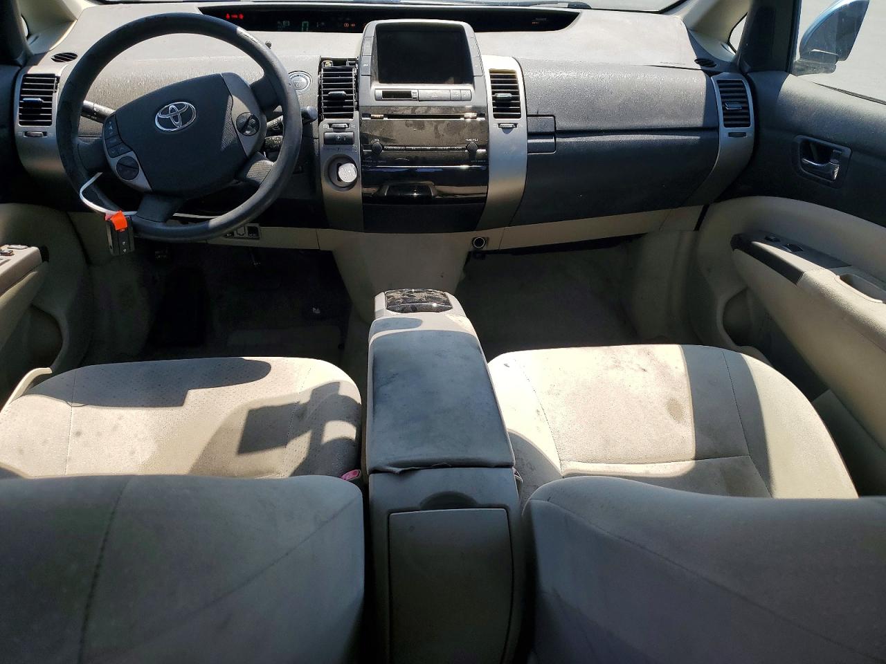 2006 Toyota Prius Base Blue vin: JTDKB20U267070634