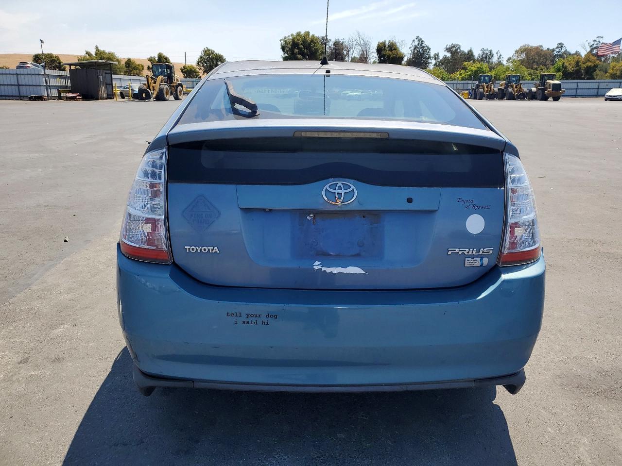 2006 Toyota Prius Base Blue vin: JTDKB20U267070634