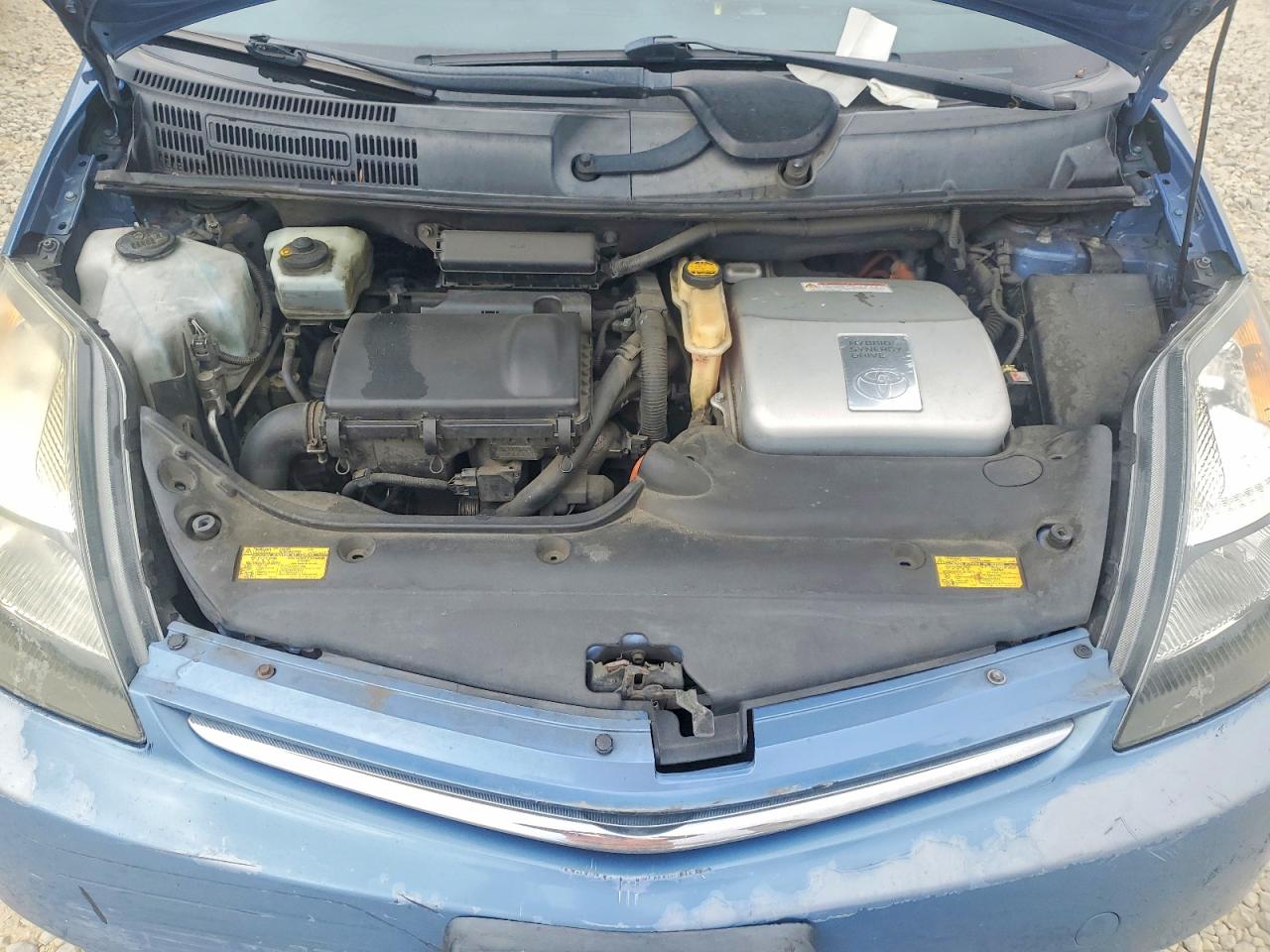 2006 Toyota Prius Base Blue vin: JTDKB20U267076837
