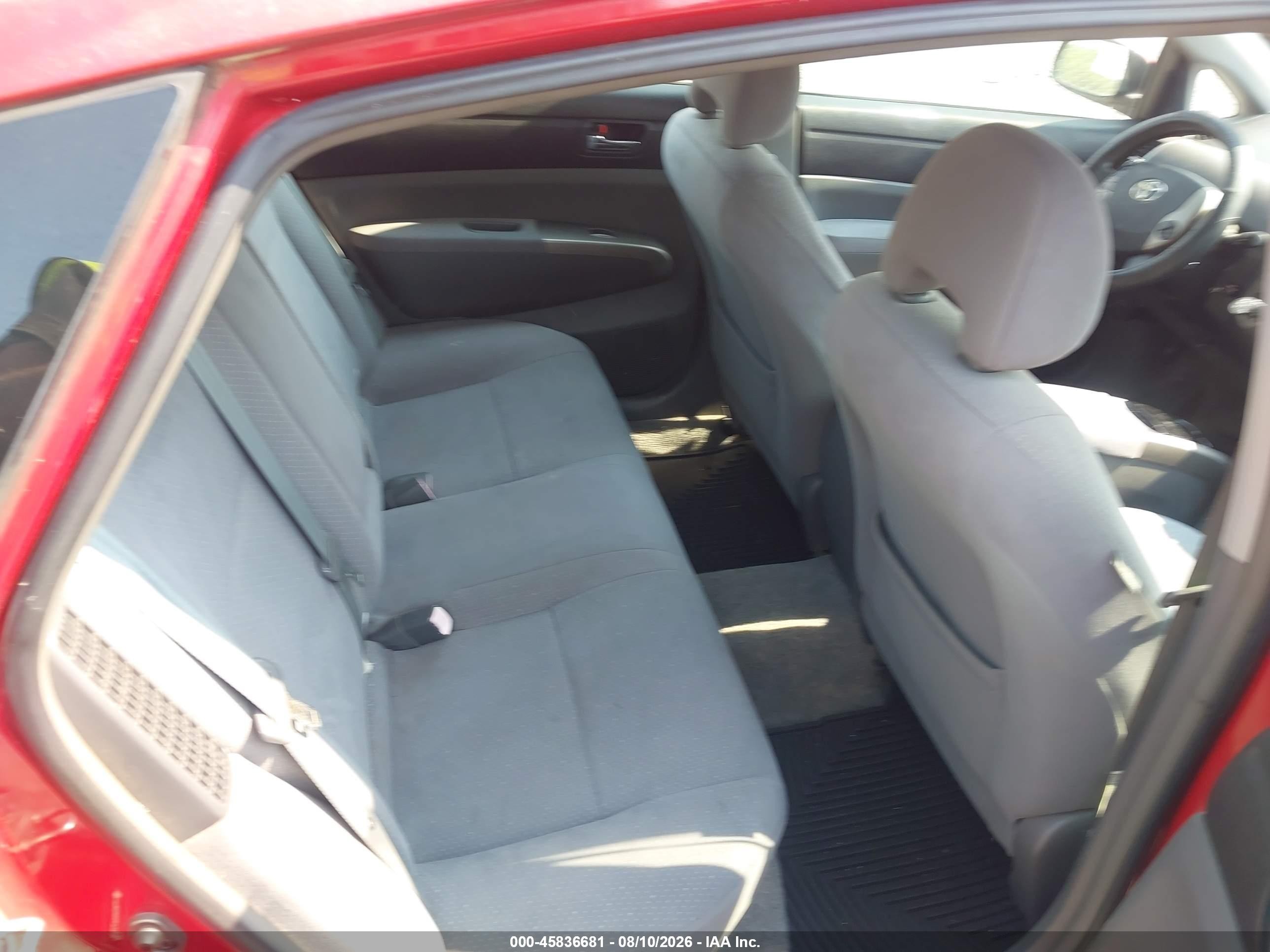 2006 Toyota Prius   Red vin: JTDKB20U267502767