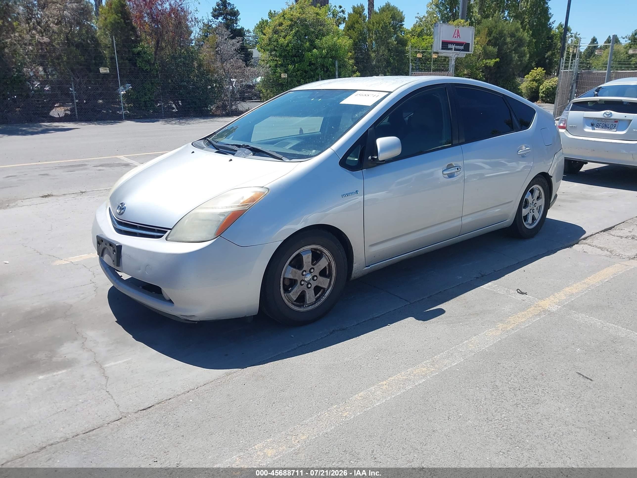 2006 Toyota Prius   Gray vin: JTDKB20U267504129