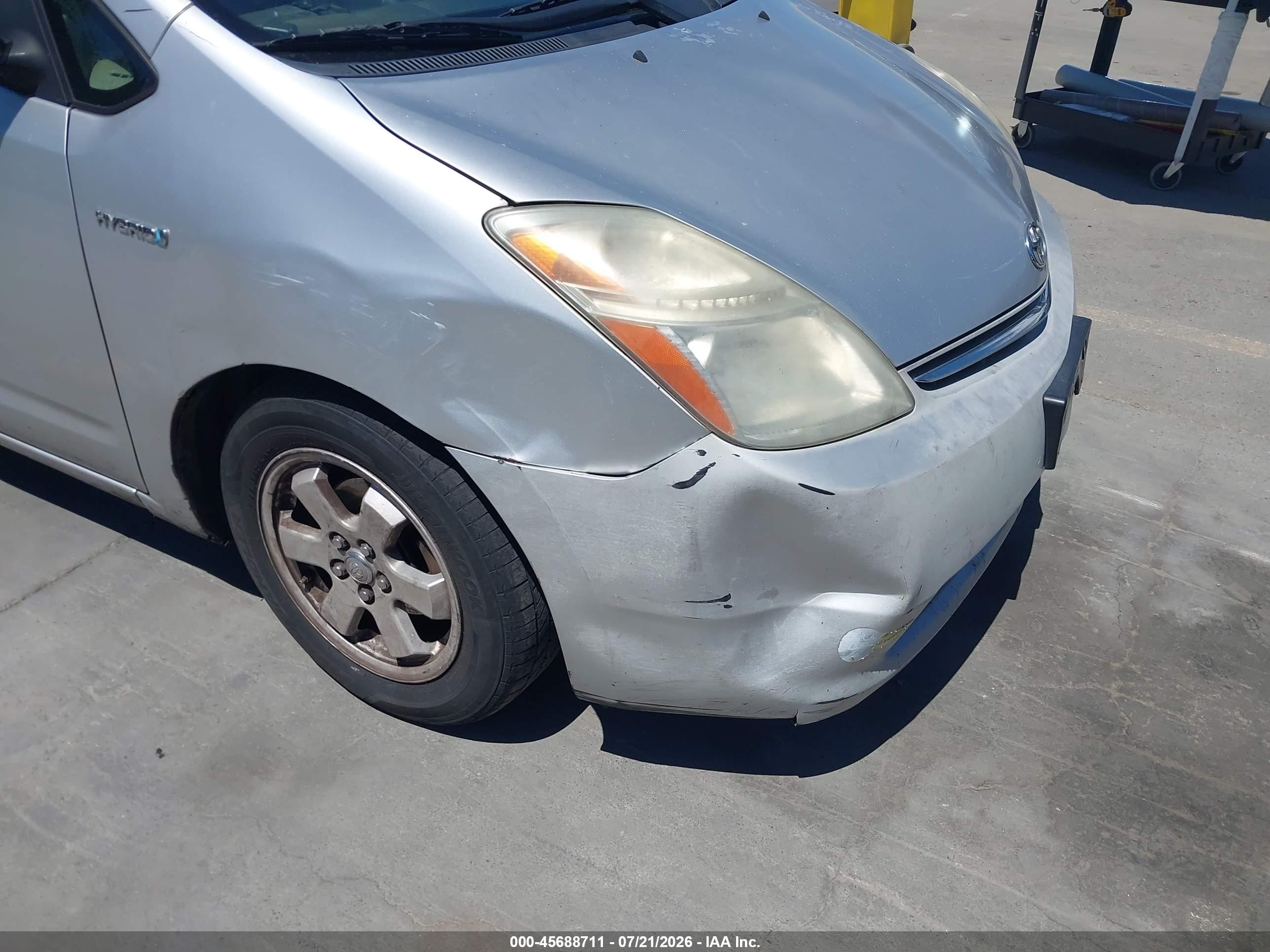 2006 Toyota Prius   Gray vin: JTDKB20U267504129