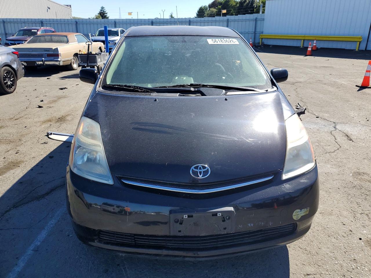 2006 Toyota Prius Base Black vin: JTDKB20U267532173