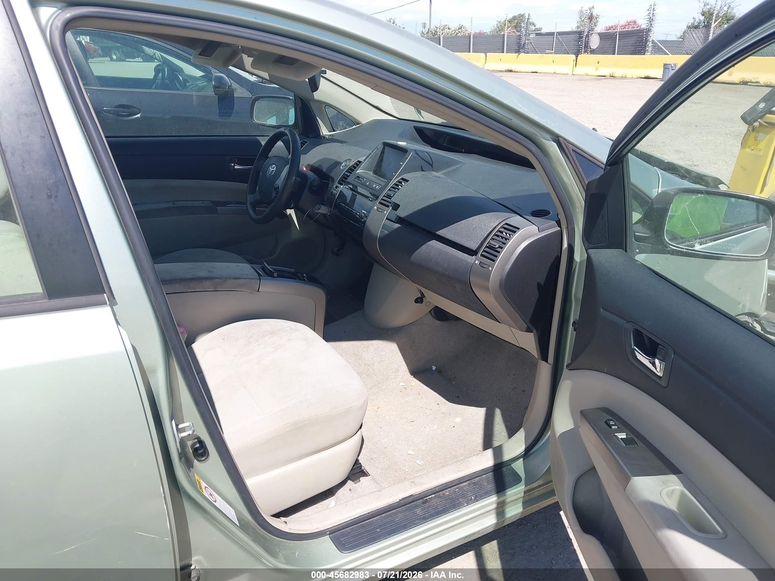 2006 Toyota Prius   Green vin: JTDKB20U267533470