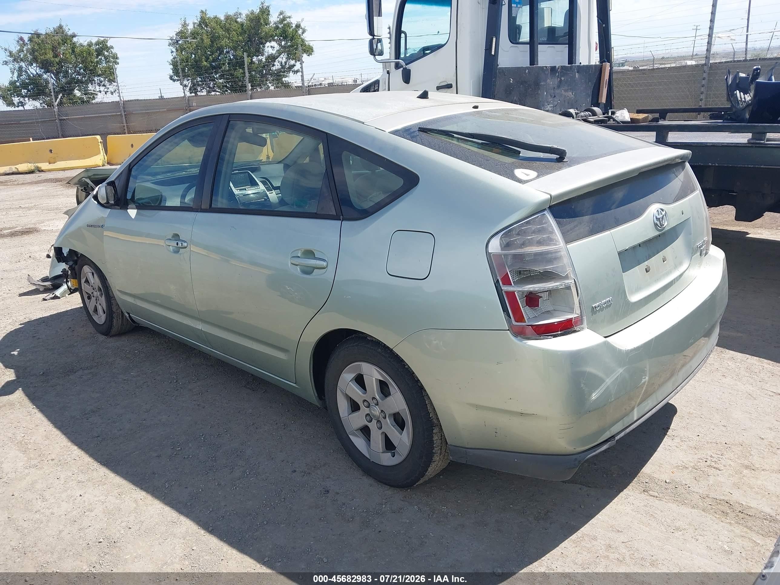 2006 Toyota Prius   Green vin: JTDKB20U267533470