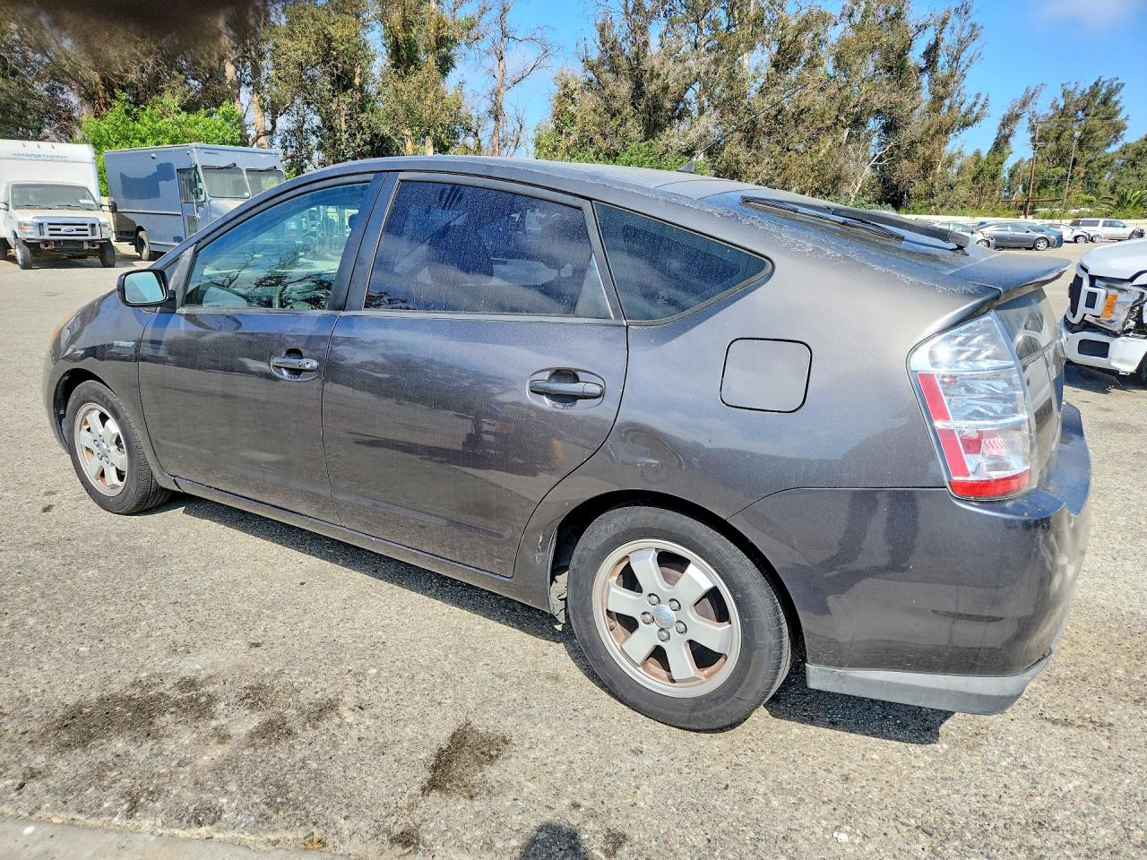 2007 Toyota Prius Base Gray vin: JTDKB20U273204518