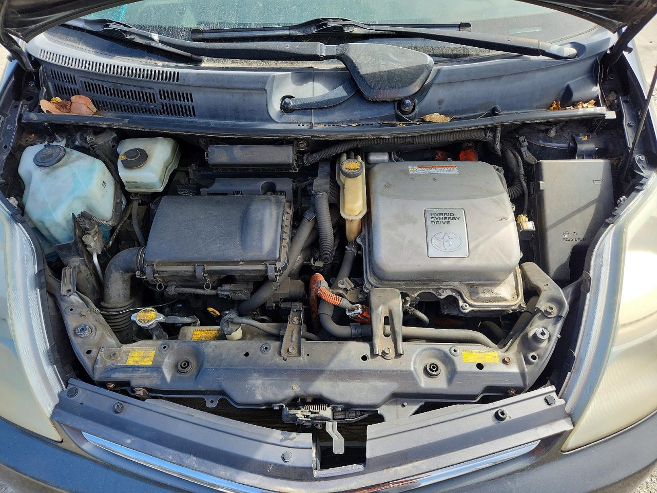 2007 Toyota Prius Base Gray vin: JTDKB20U273204518