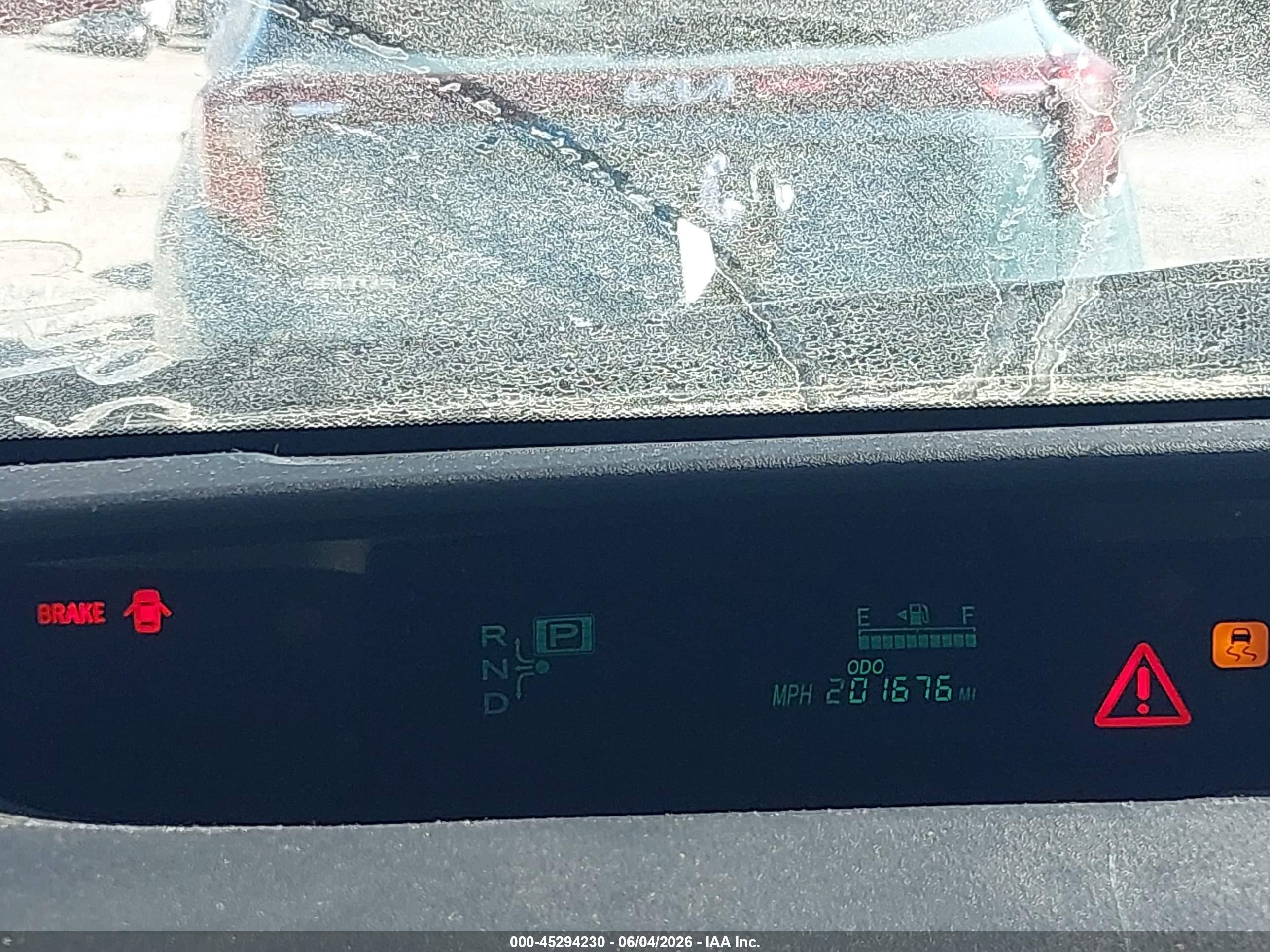 2007 Toyota Prius   Red vin: JTDKB20U273217012
