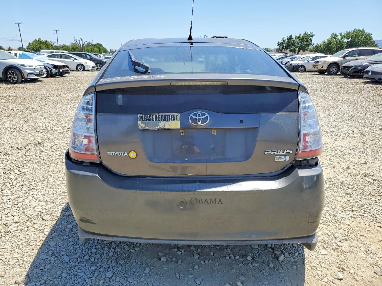 2007 Toyota Prius Base Charcoal vin: JTDKB20U273220847