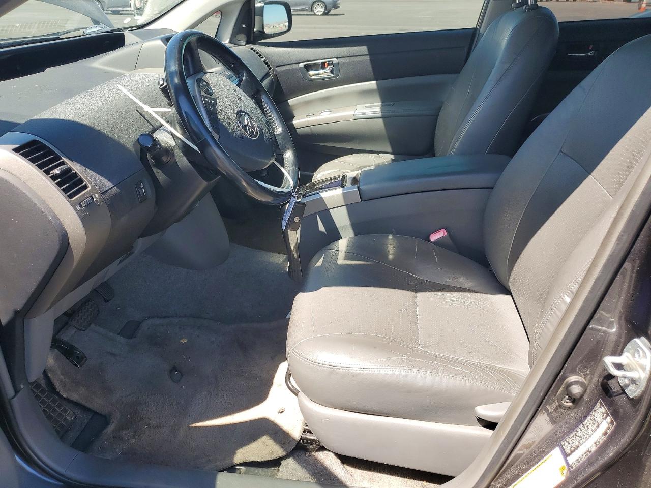 2007 Toyota Prius Base Gray vin: JTDKB20U273243710