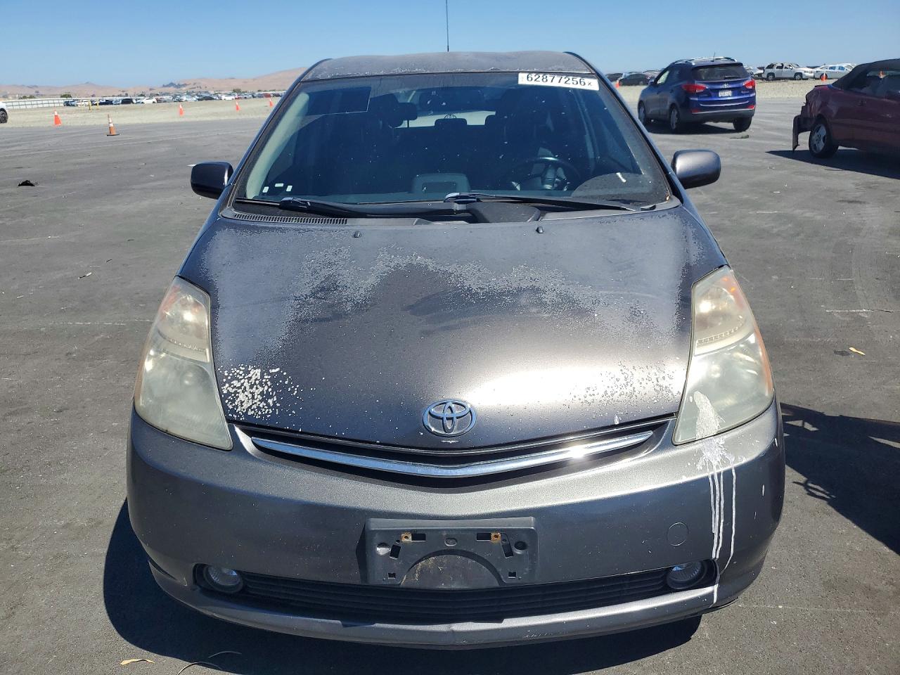 2007 Toyota Prius Base Gray vin: JTDKB20U273243710
