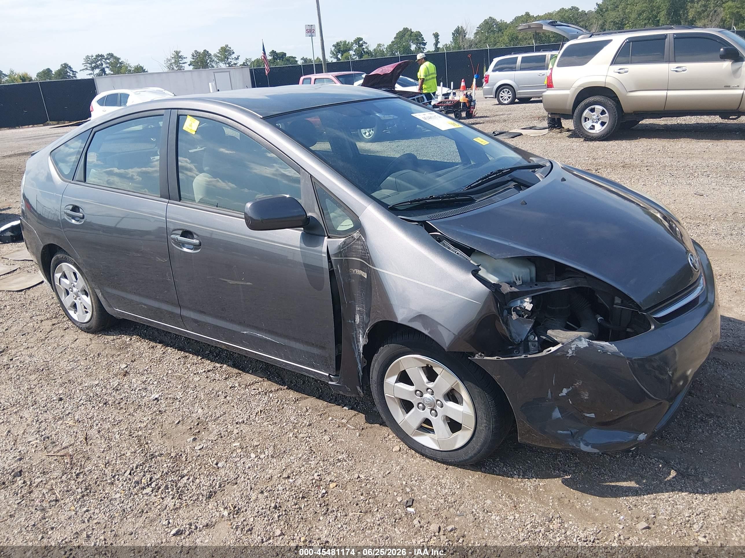 2007 Toyota Prius   Black vin: JTDKB20U273249023