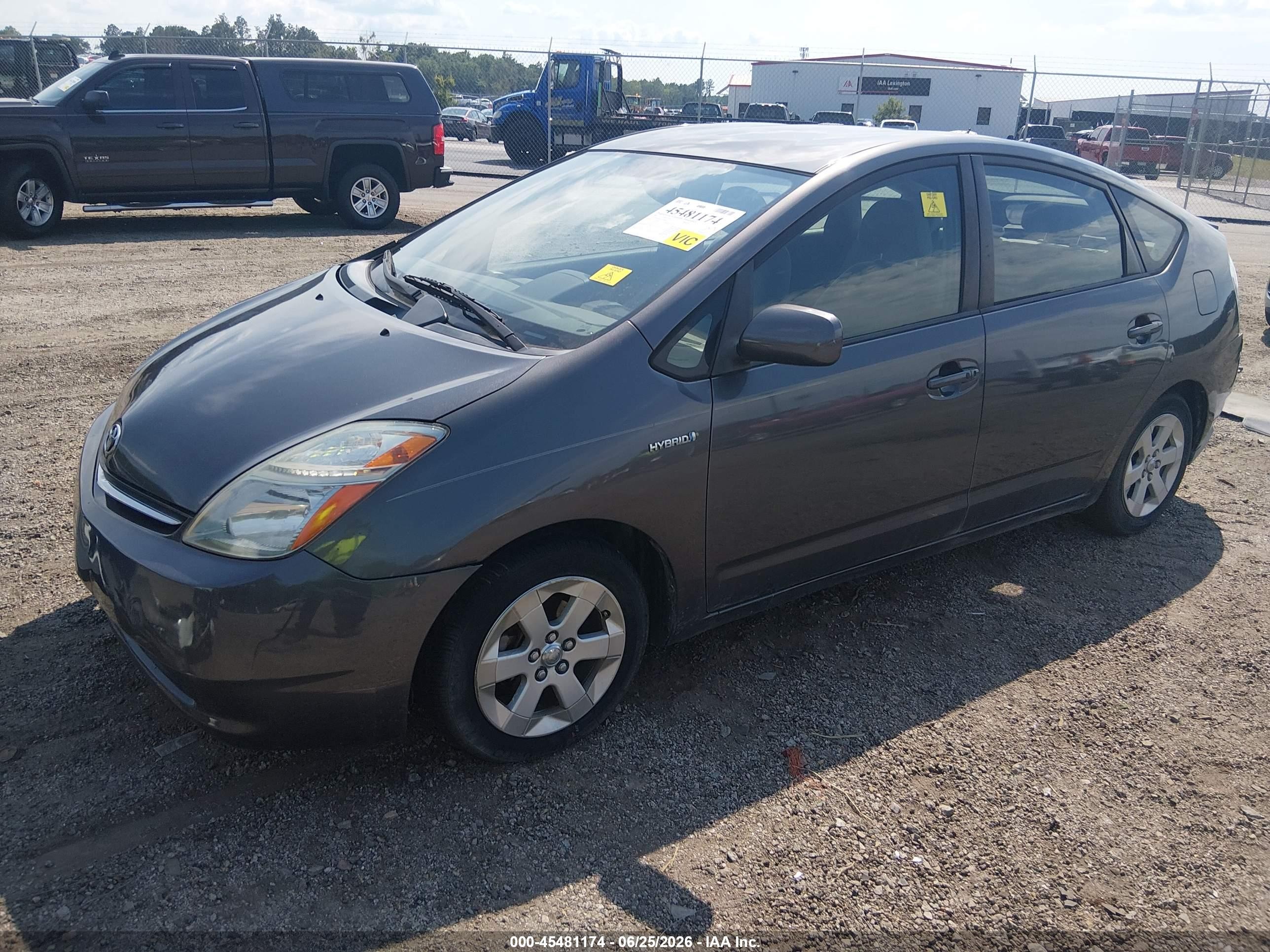 2007 Toyota Prius   Black vin: JTDKB20U273249023