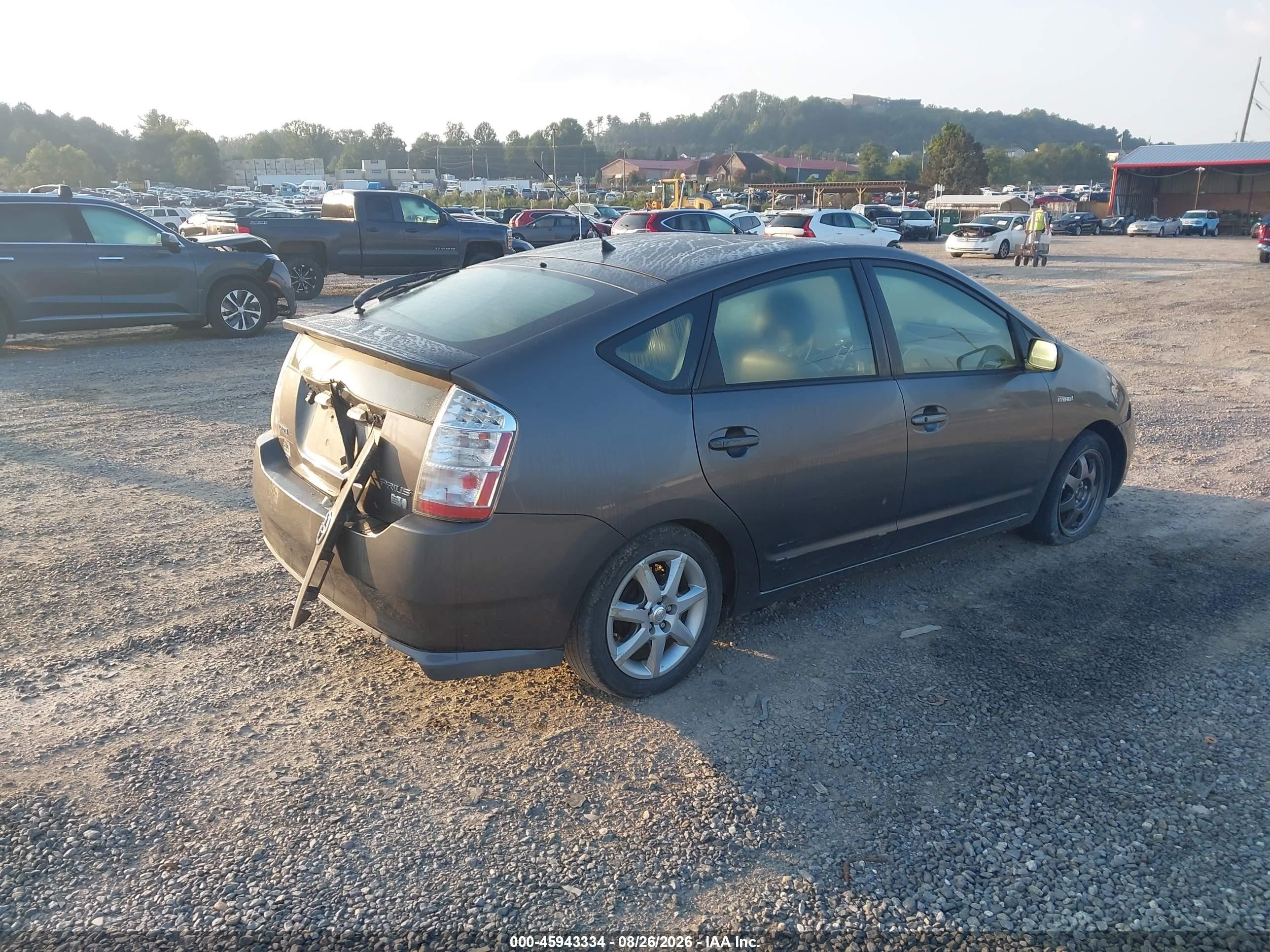2007 Toyota Prius   Gray vin: JTDKB20U273256618