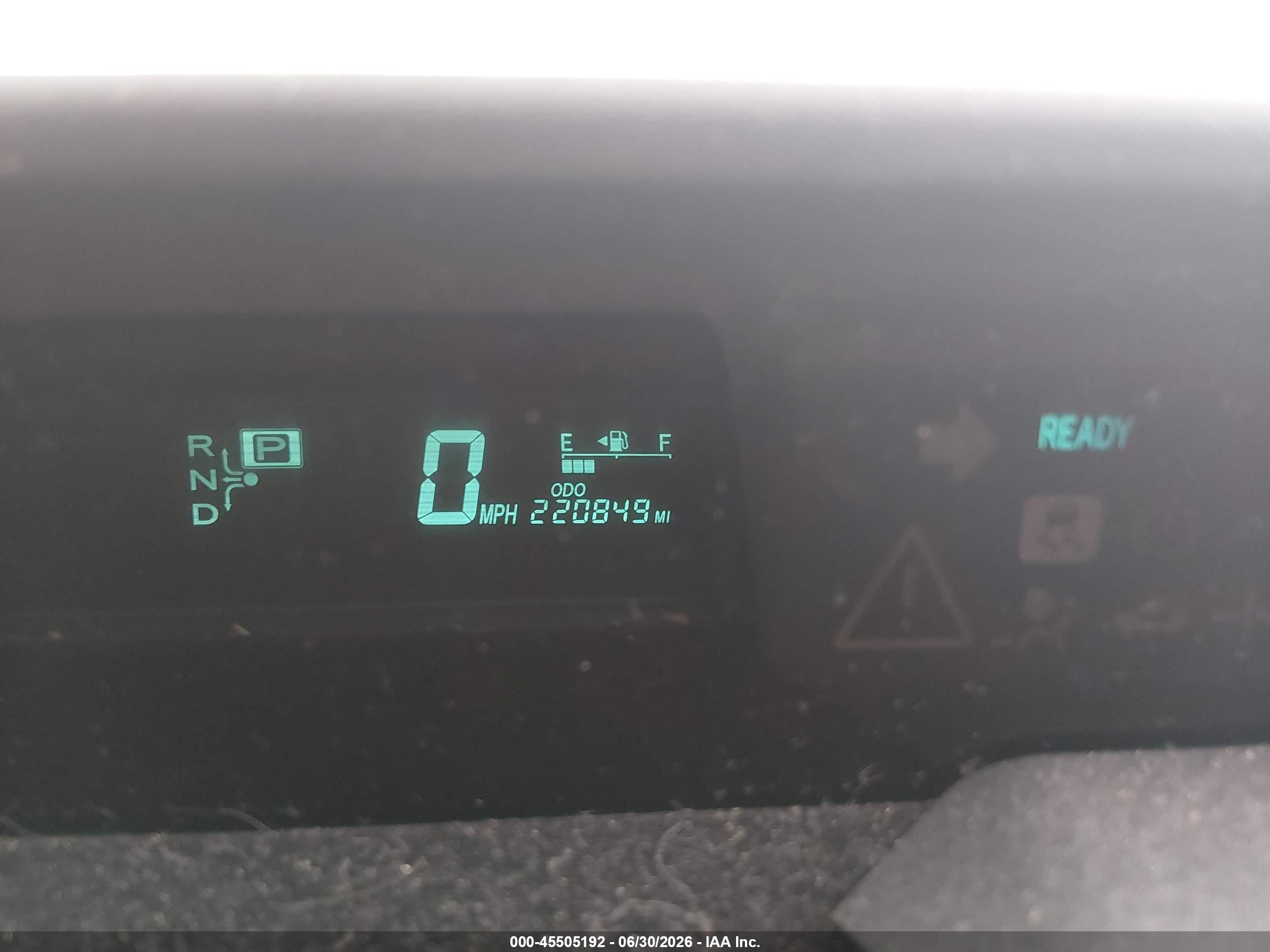 2007 Toyota Prius   Red vin: JTDKB20U273257638