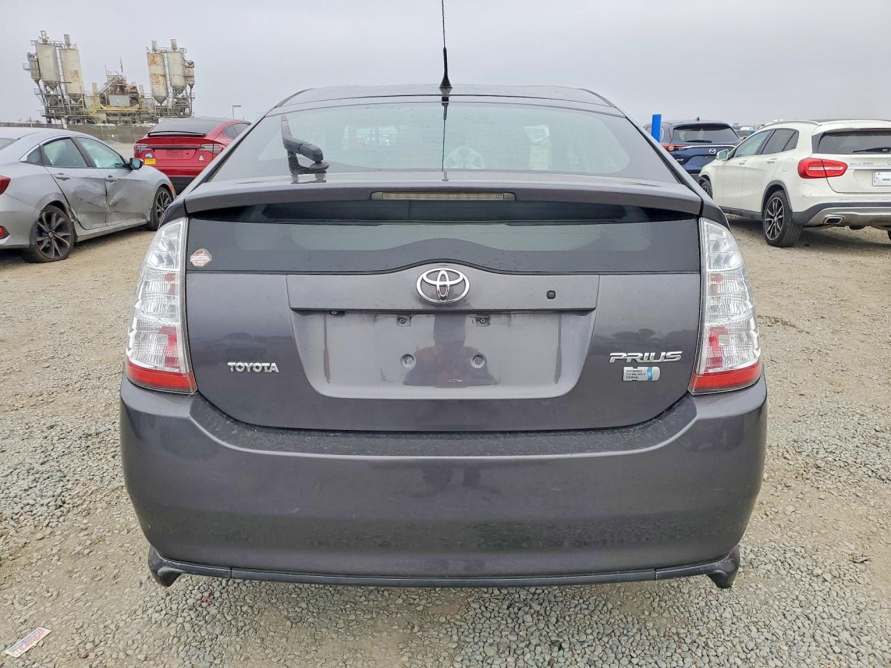 2007 Toyota Prius Base Gray vin: JTDKB20U273265559