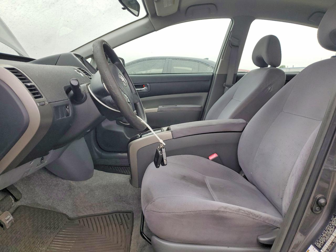 2007 Toyota Prius Base Gray vin: JTDKB20U273265559
