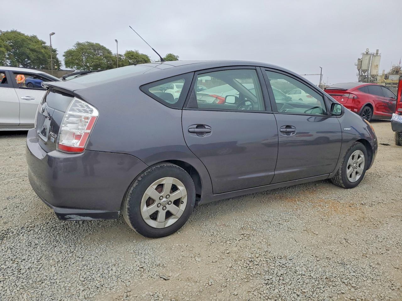 2007 Toyota Prius Base Gray vin: JTDKB20U273265559