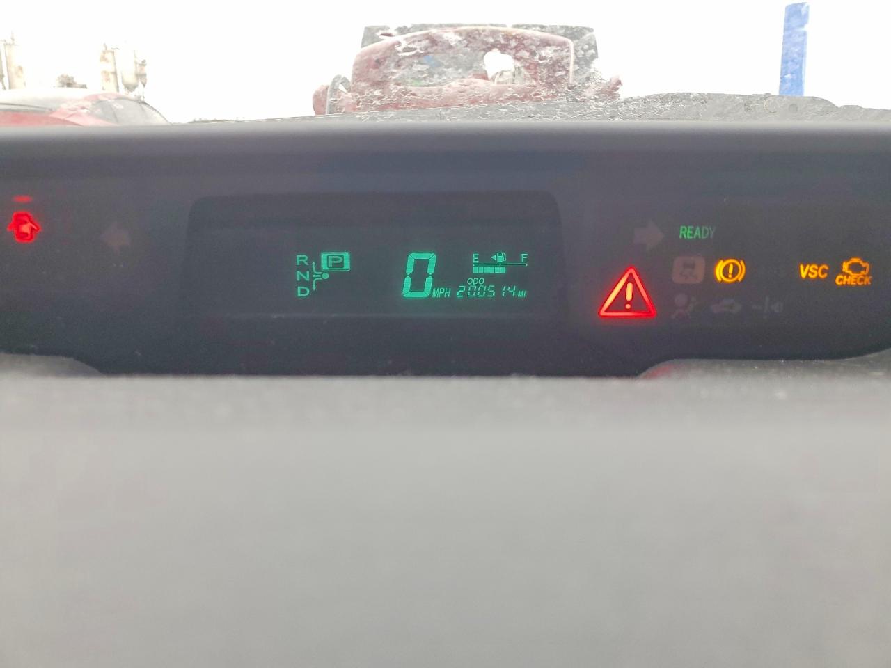 2007 Toyota Prius Base Gray vin: JTDKB20U273265559