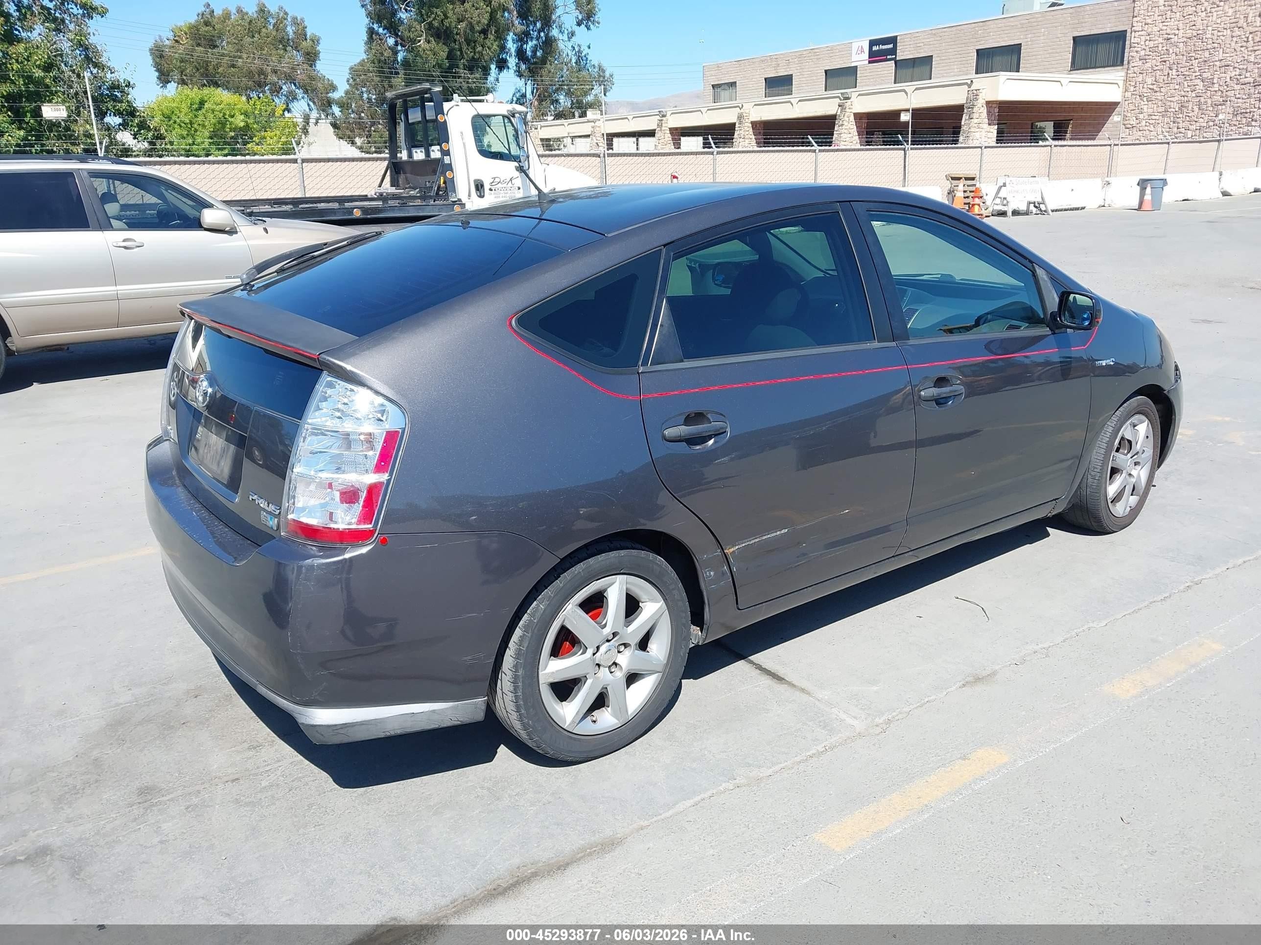 2007 Toyota Prius   Gray vin: JTDKB20U273267876