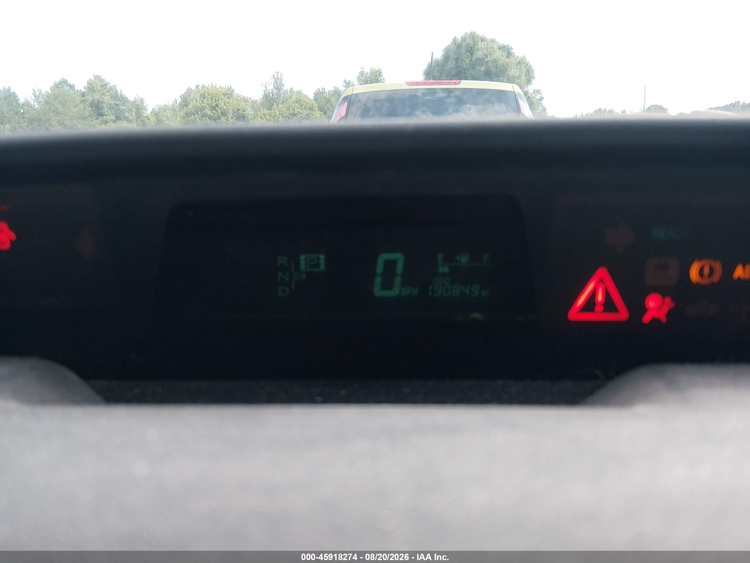 2007 Toyota Prius   Red vin: JTDKB20U273272852