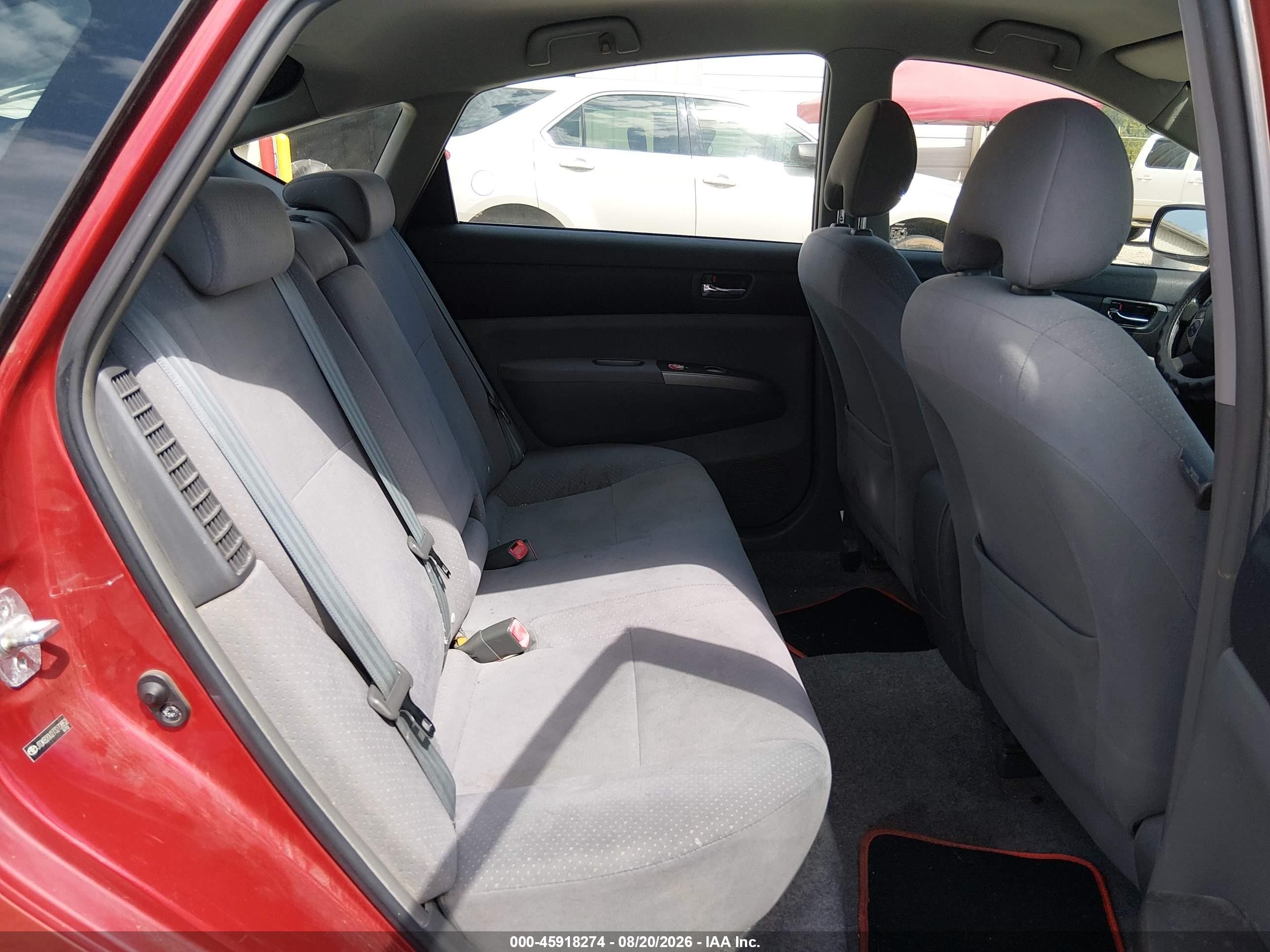 2007 Toyota Prius   Red vin: JTDKB20U273272852