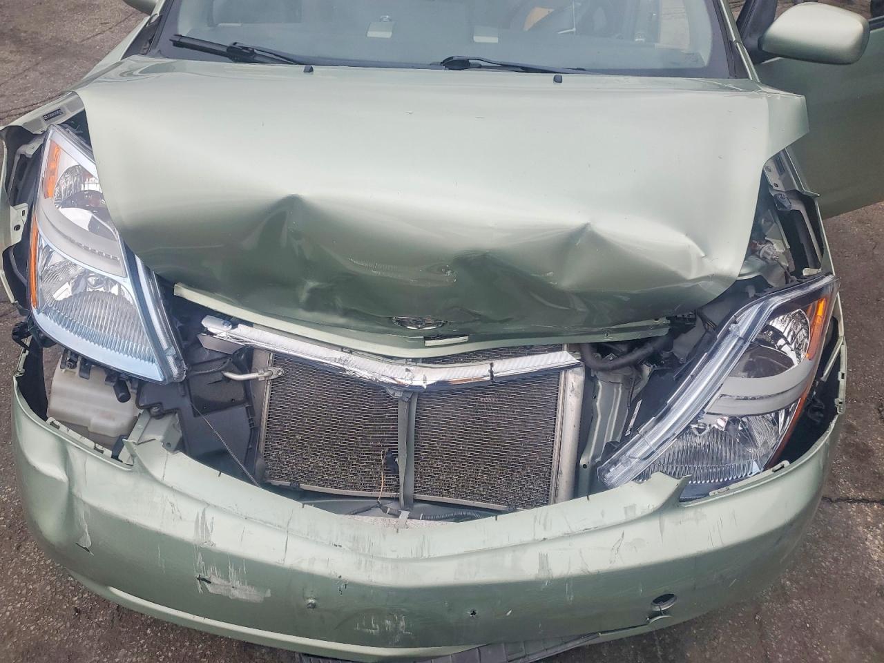 2007 Toyota Prius Base Зеленый vin: JTDKB20U273280434