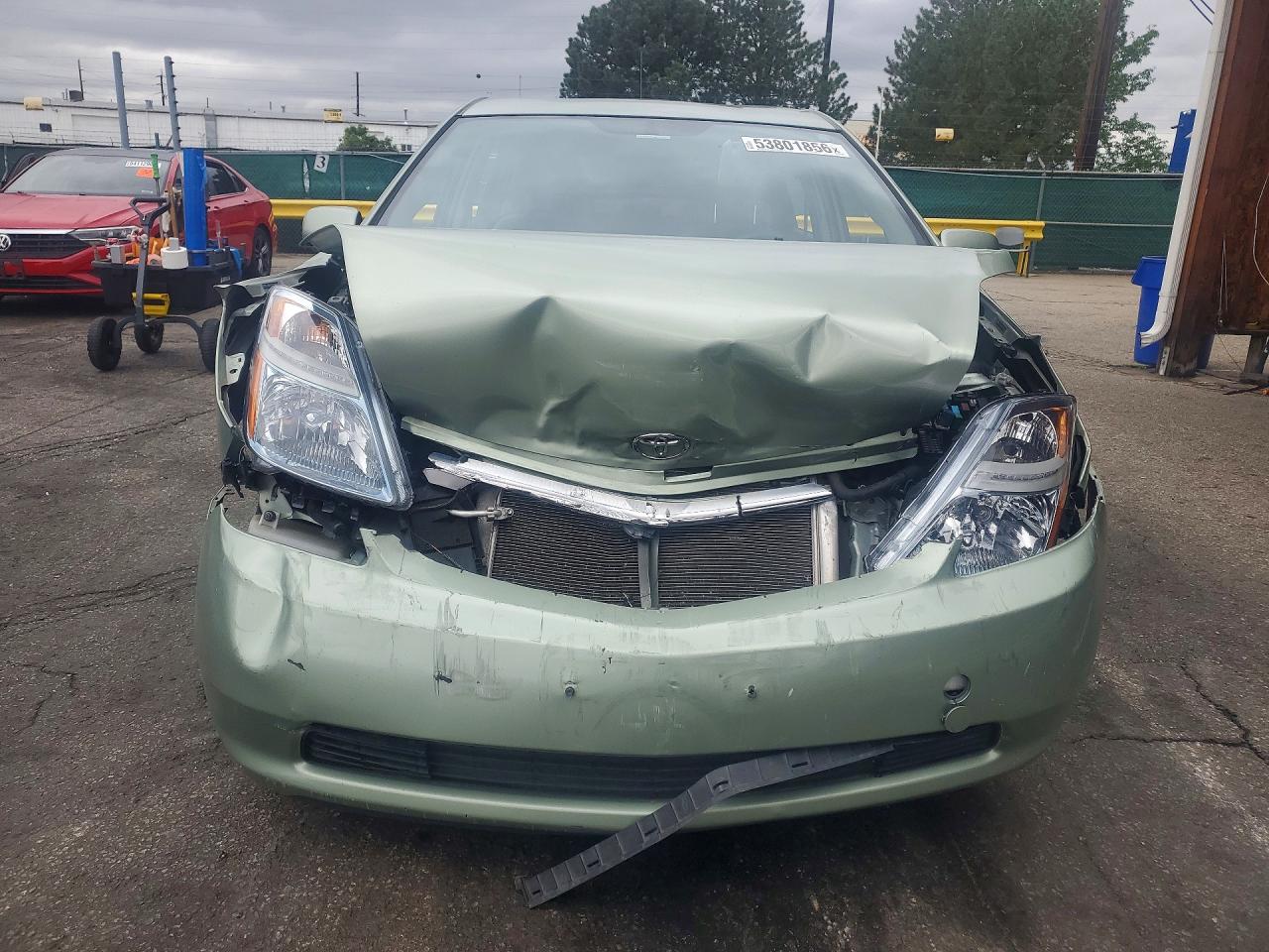 2007 Toyota Prius Base Зеленый vin: JTDKB20U273280434