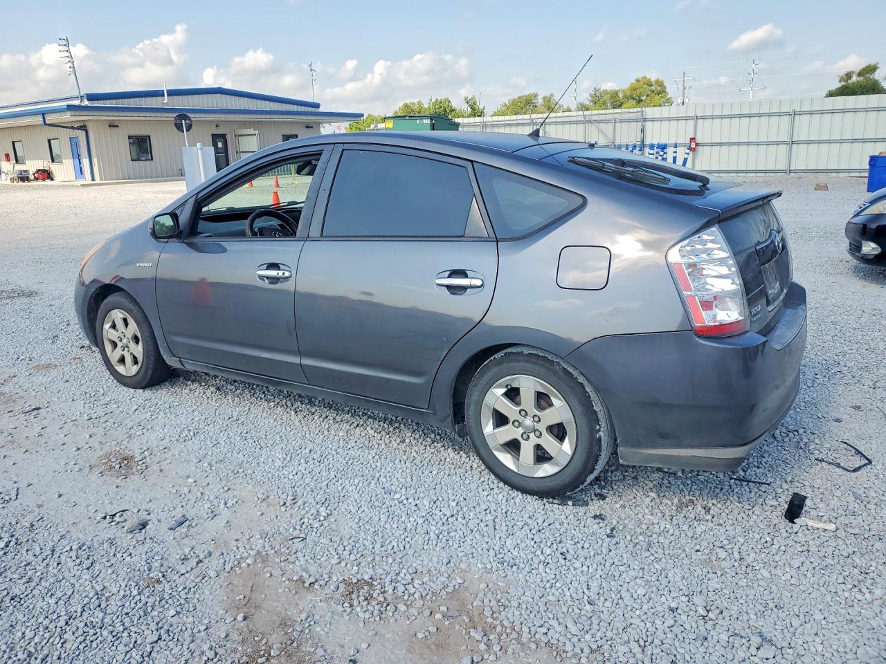 2007 Toyota Prius Base Gray vin: JTDKB20U273291482