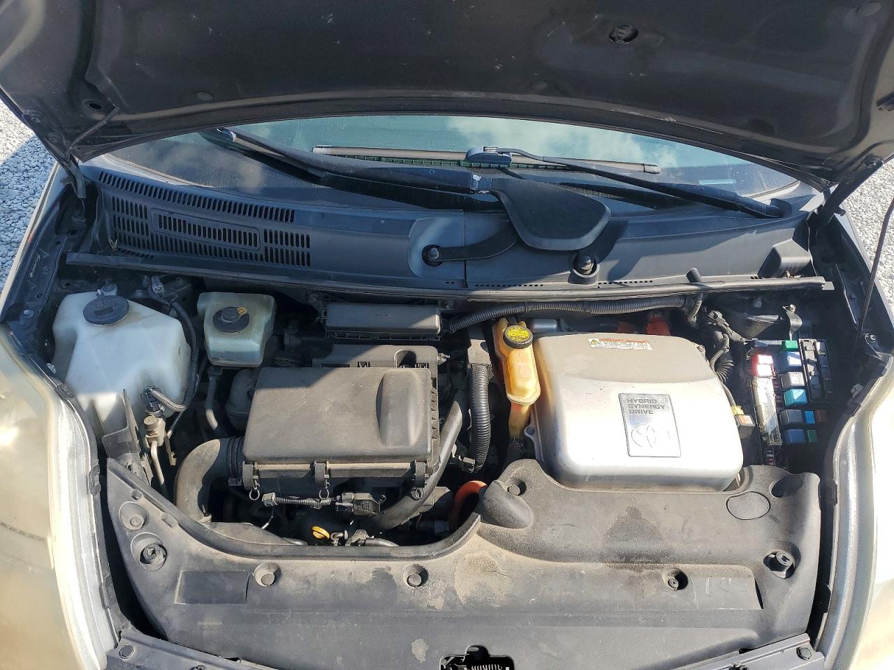 2007 Toyota Prius Base Gray vin: JTDKB20U273291482