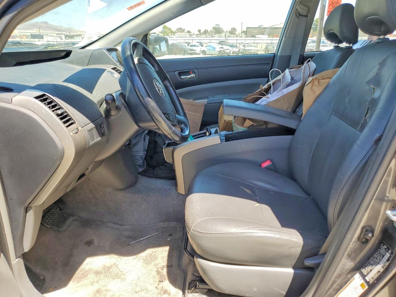 2007 Toyota Prius Touring Gray vin: JTDKB20U273295080