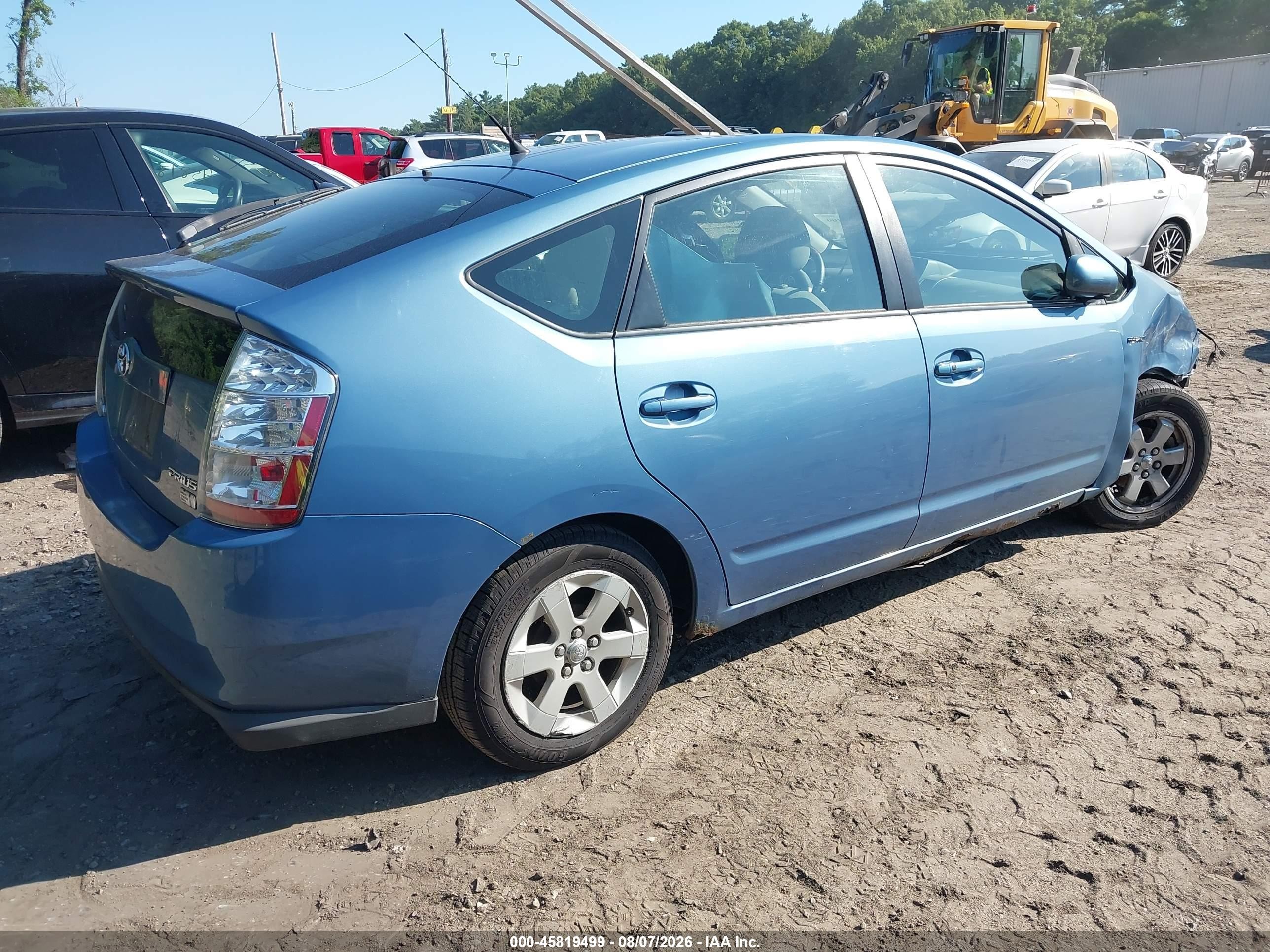 2007 Toyota Prius   Blue vin: JTDKB20U277085765