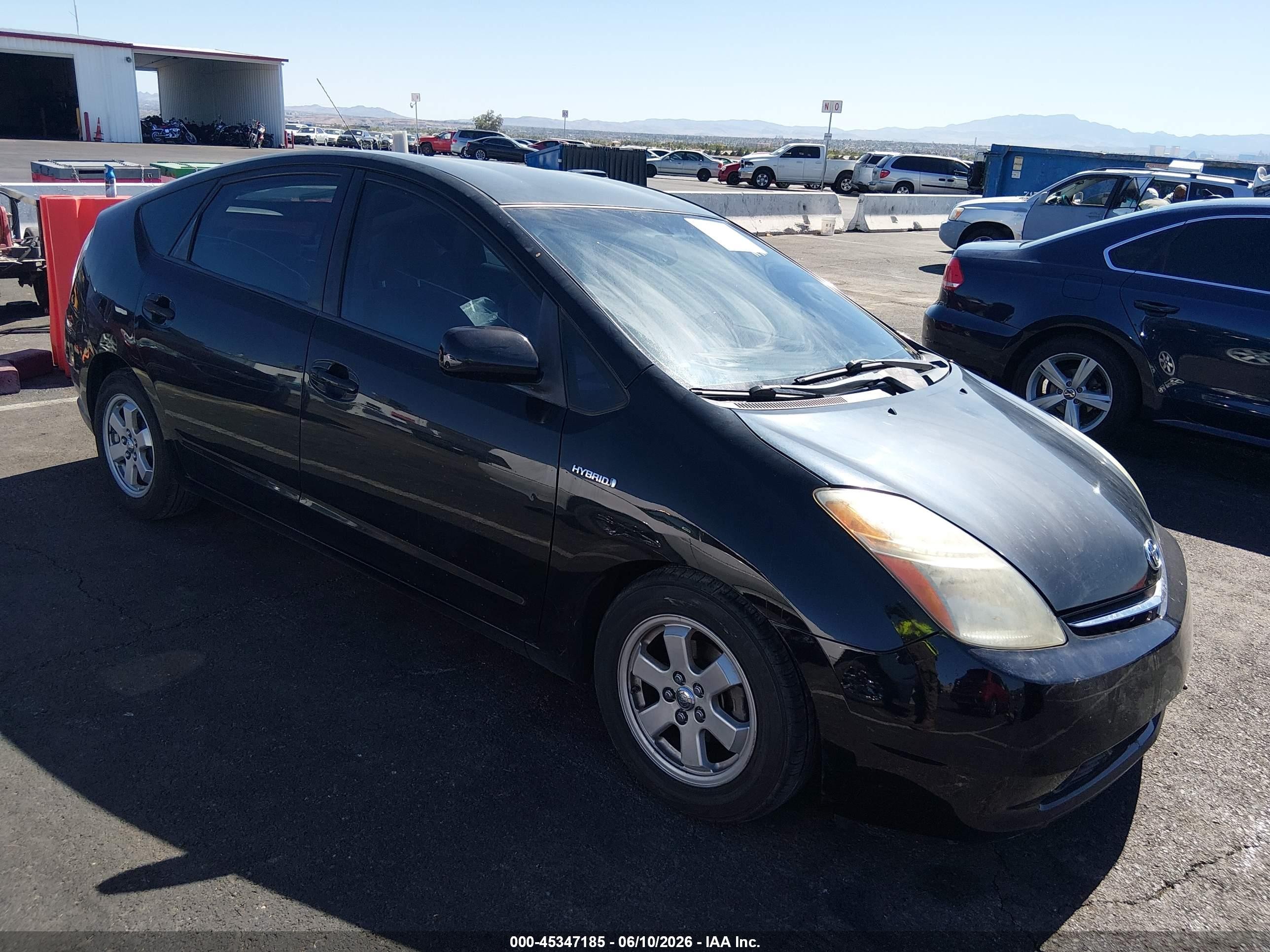 2007 Toyota Prius   Black vin: JTDKB20U277087127