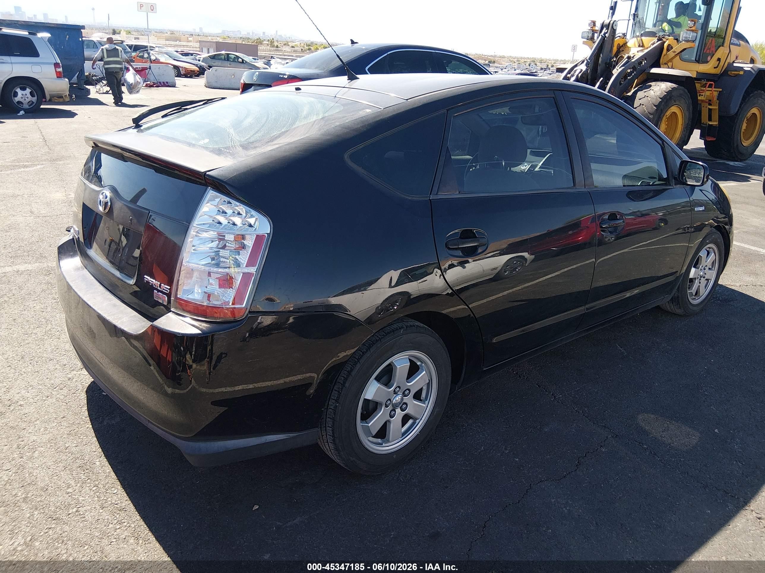 2007 Toyota Prius   Black vin: JTDKB20U277087127