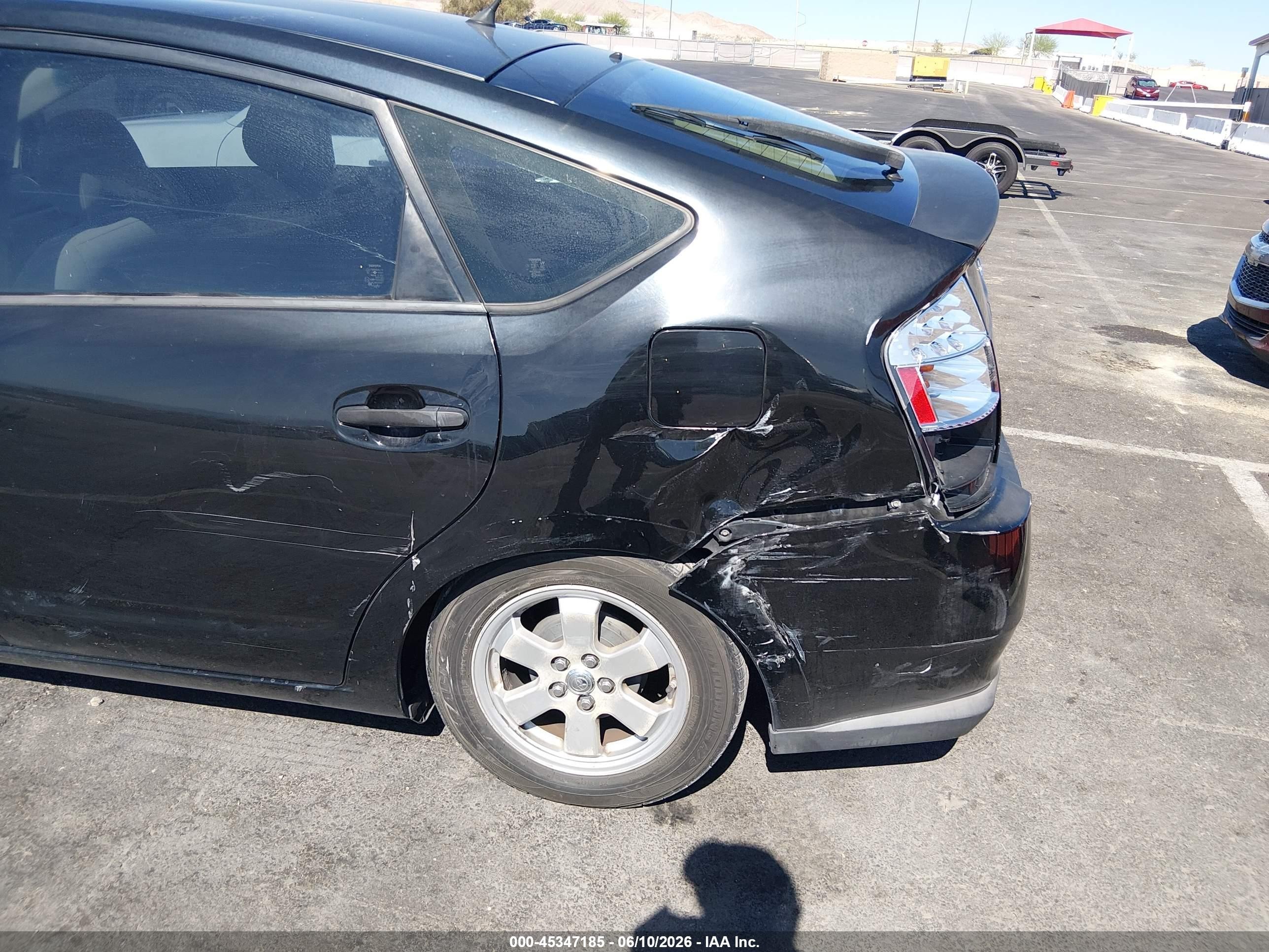 2007 Toyota Prius   Black vin: JTDKB20U277087127